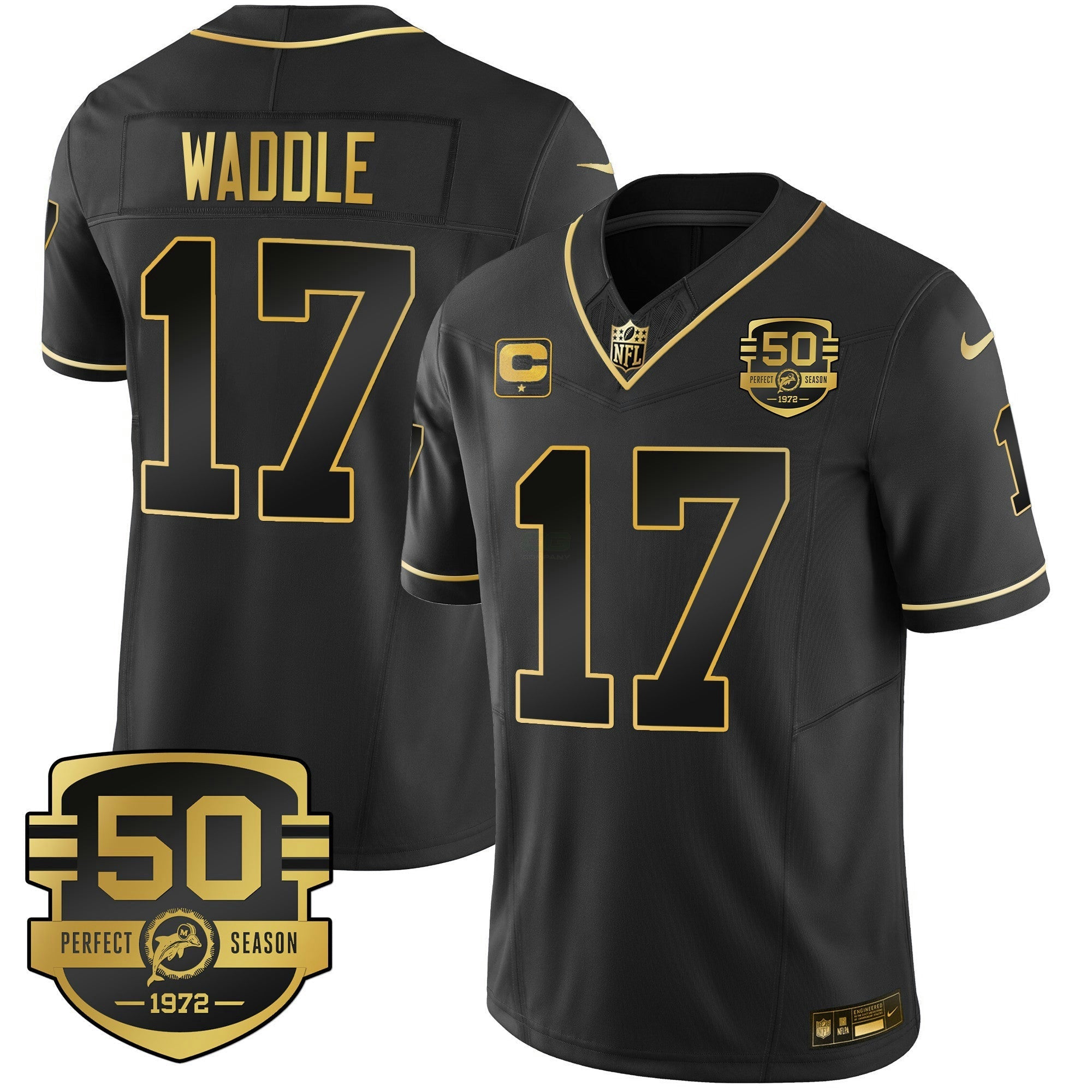 Camisa NFL Men’s Throwback Dourada Vapor Jersey