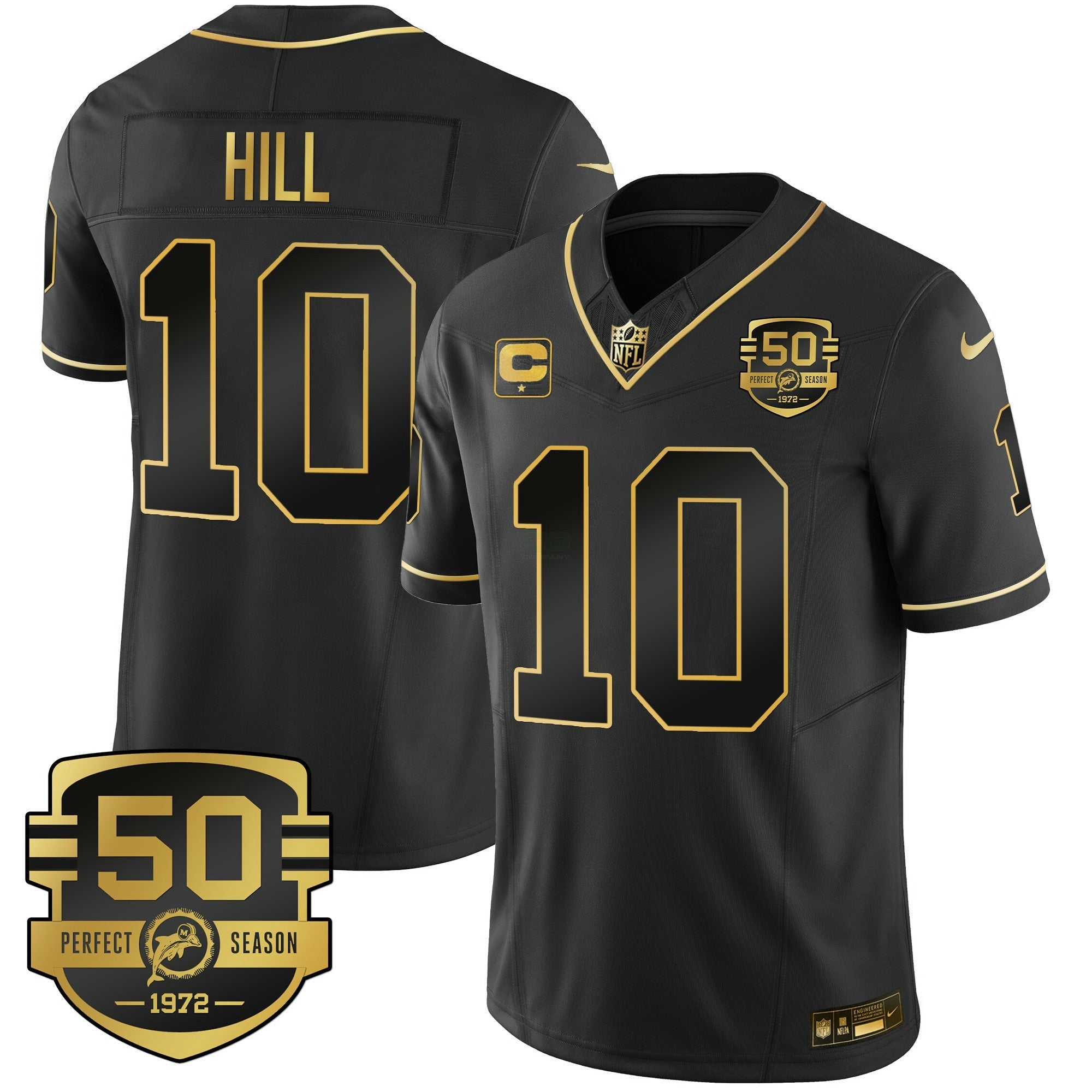Camisa NFL Men’s Throwback Dourada Vapor Jersey