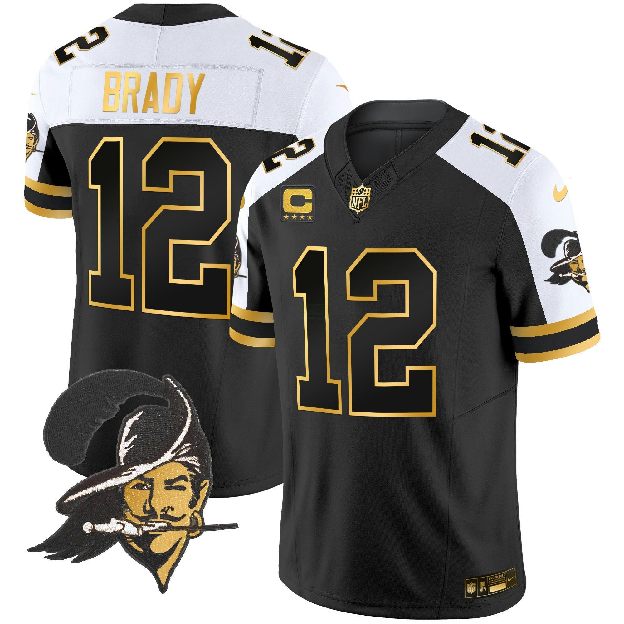 Camisa NFL Men’s Throwback Dourada Vapor Limited Jersey