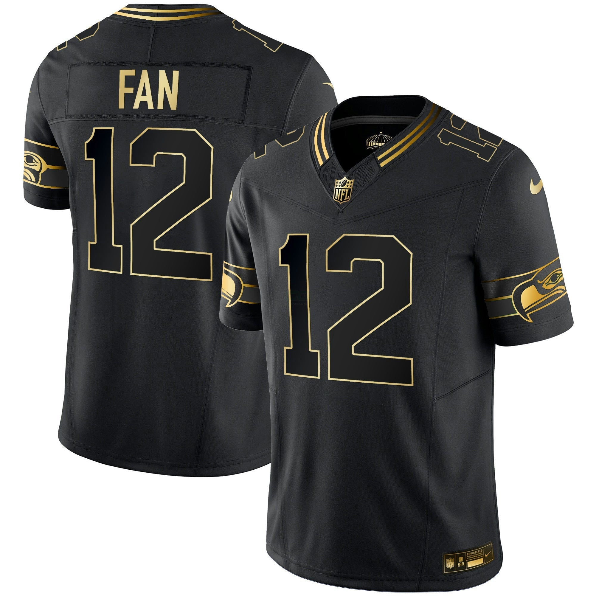 Camisa NFL Men’s Throwback & Dourada Vapor Limited Jersey