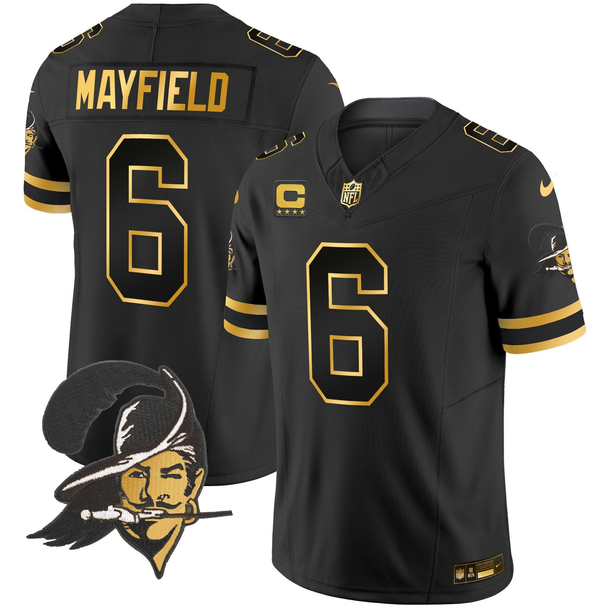 Camisa NFL Men’s Throwback Dourada Vapor Limited Jersey