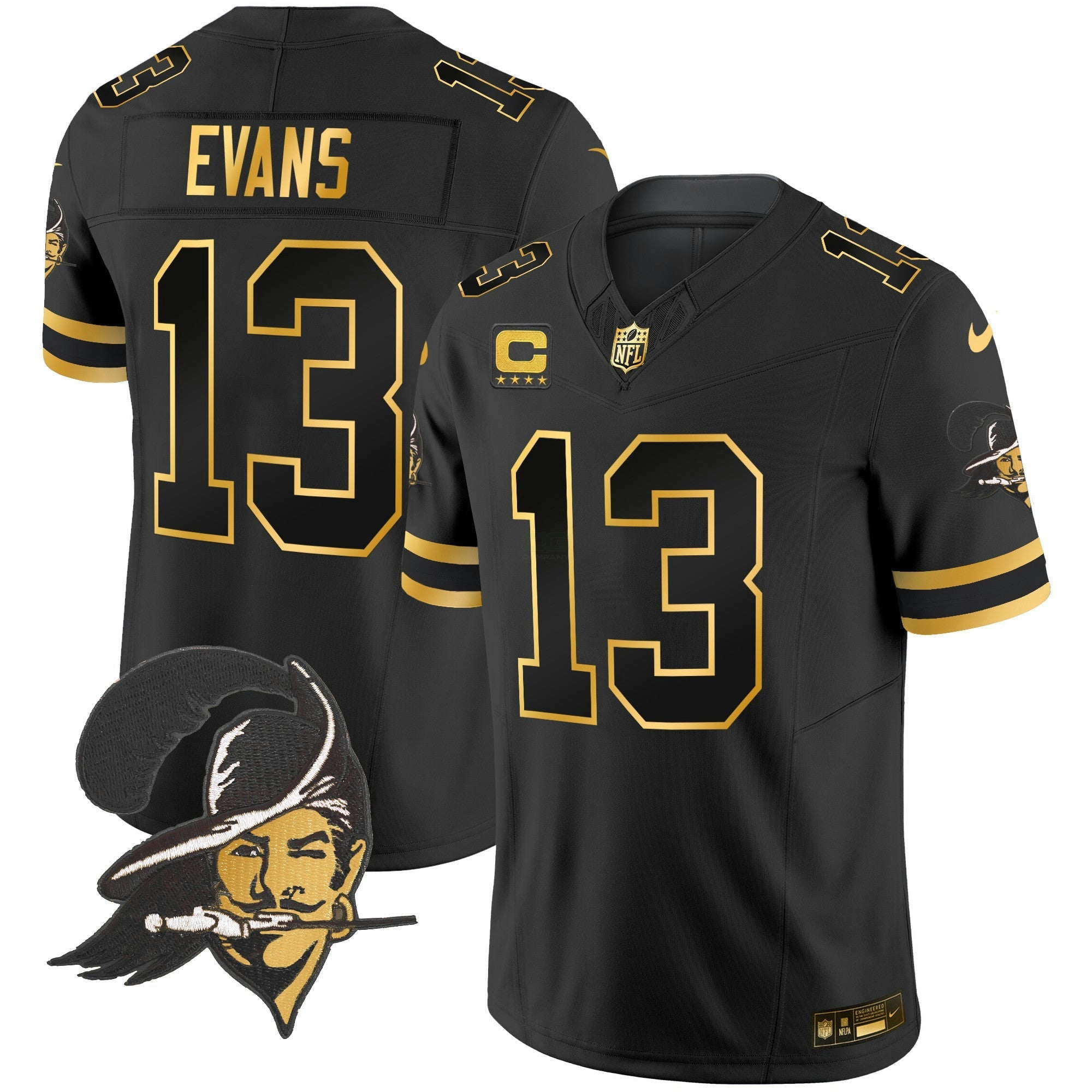 Camisa NFL Men’s Throwback Dourada Vapor Limited Jersey
