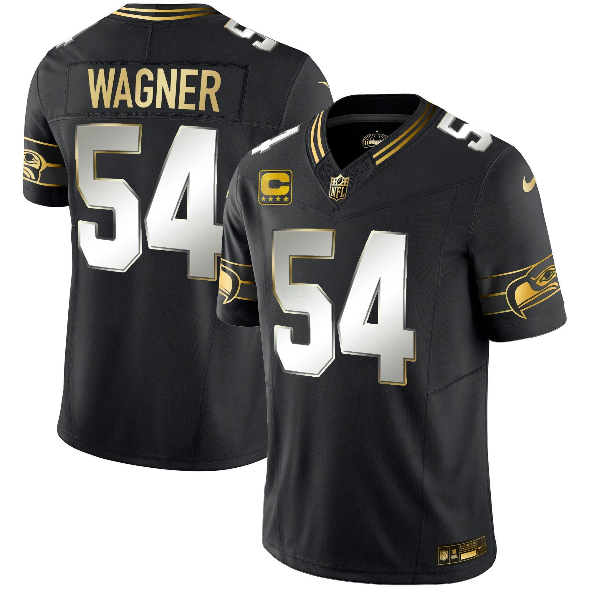 Camisa NFL Men’s Throwback & Dourada Vapor Limited Jersey V2