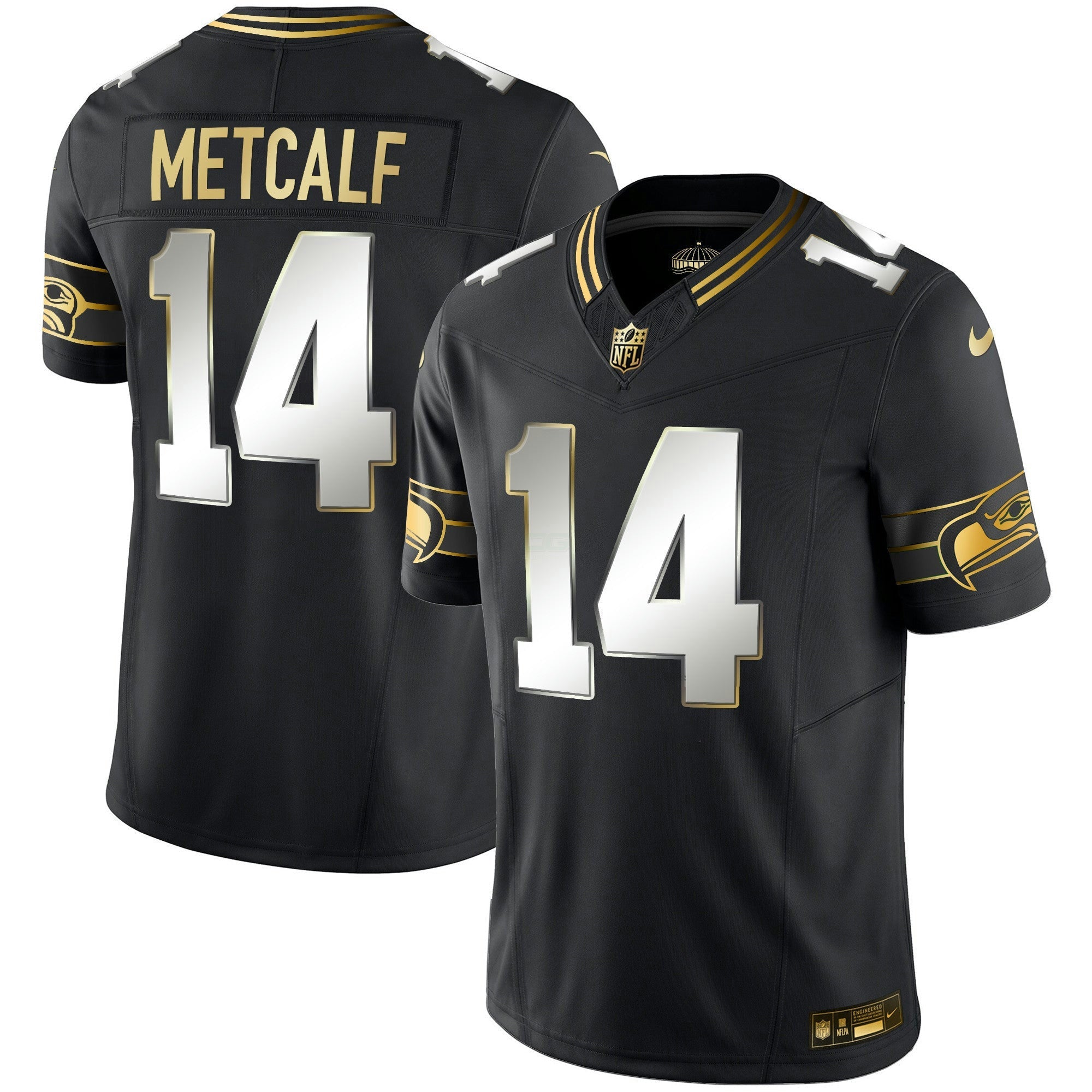 Camisa NFL Men’s Throwback & Dourada Vapor Limited Jersey V2