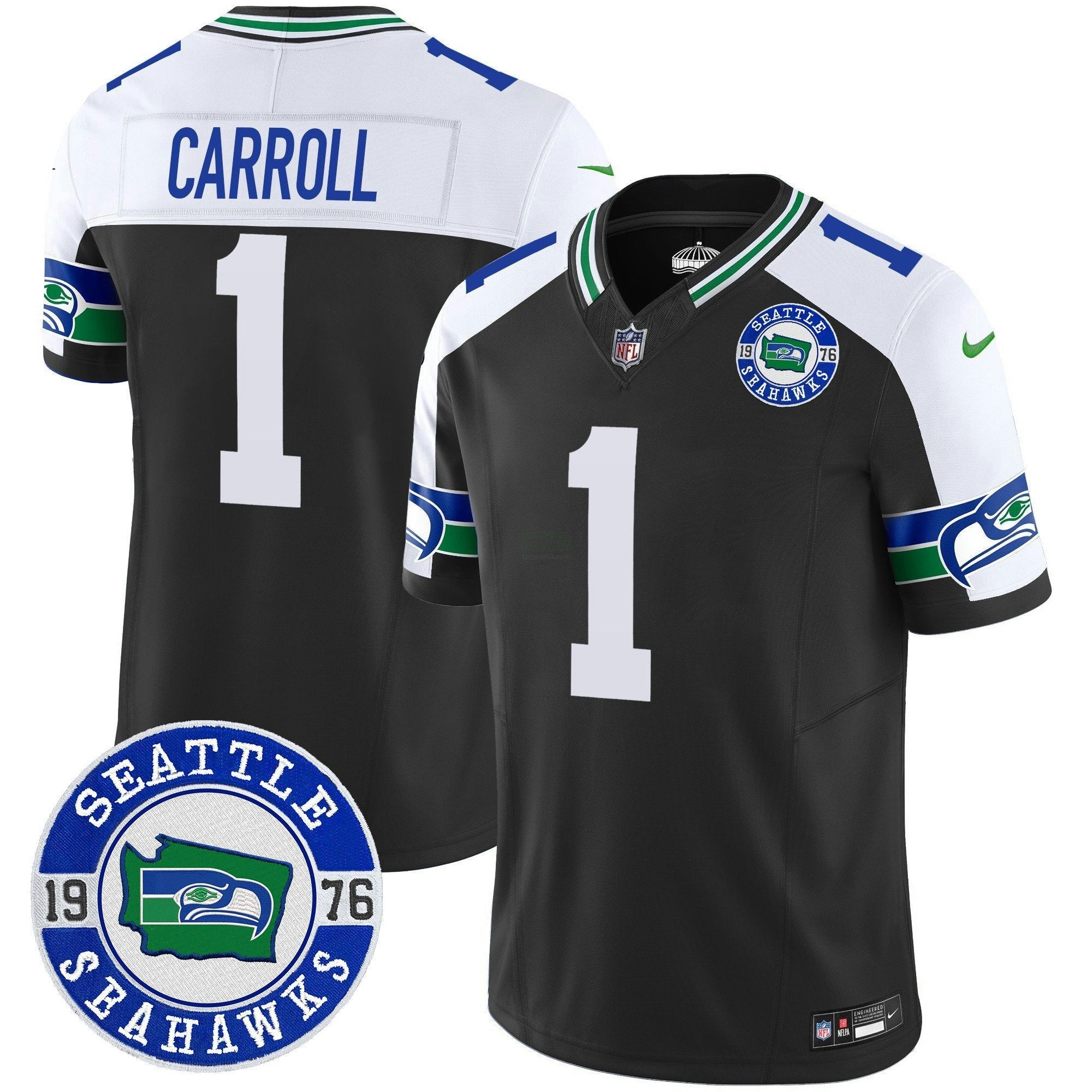 Camisa NFL Men’s Throwback Est. 1976 Patch Vapor Limited Jersey