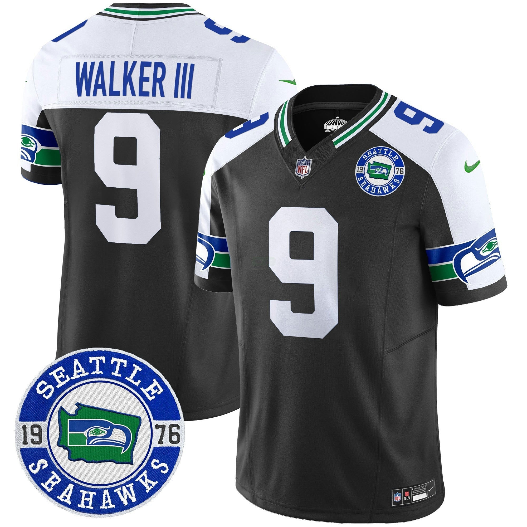 Camisa NFL Men’s Throwback Est. 1976 Patch Vapor Limited Jersey
