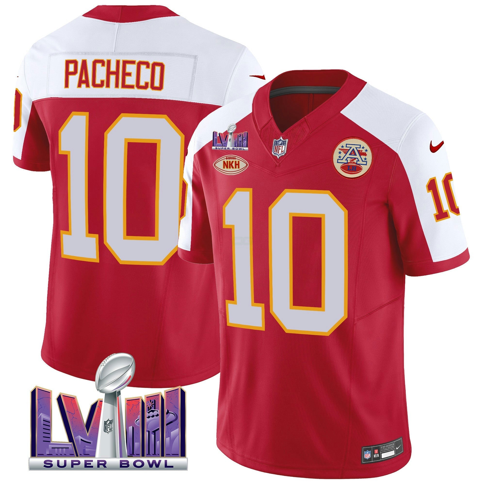 Camisa NFL Men’s Throwback Super Bowl LVIII Vapor Jersey