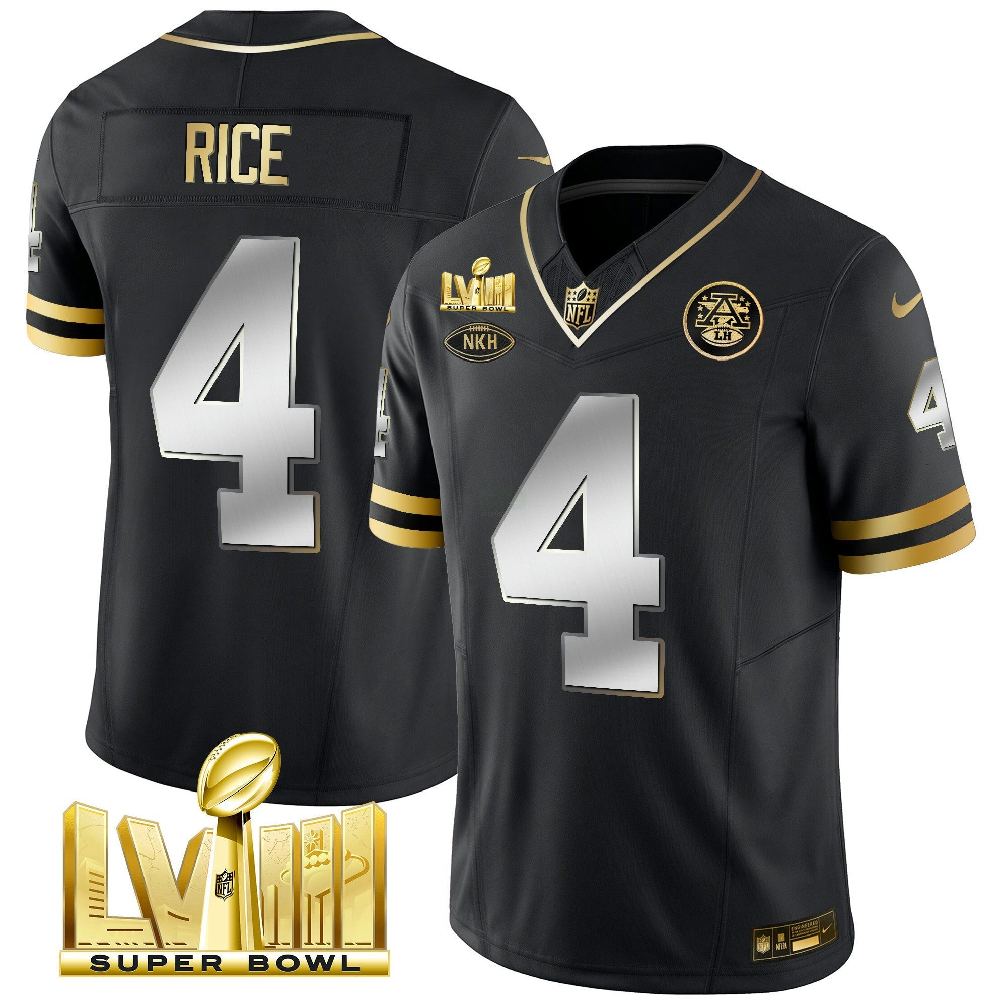 Camisa NFL Men’s Throwback Super Bowl LVIII Vapor Jersey