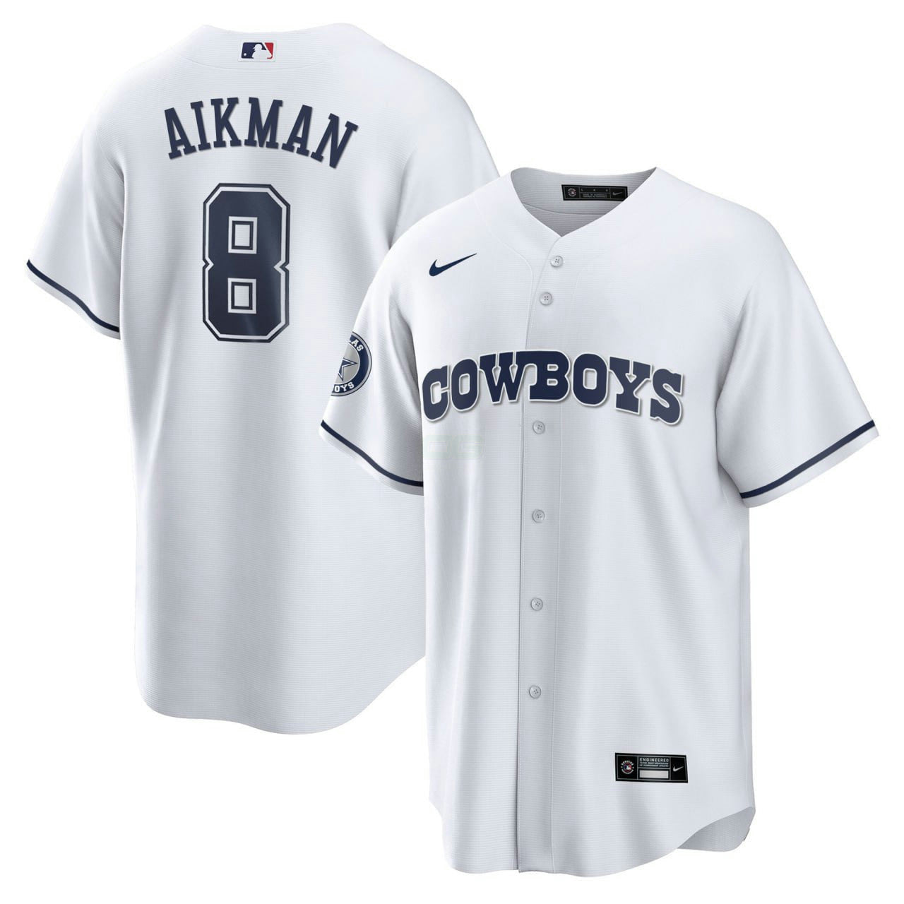 Camisa NFL Men’s Troy Aikman Jersey - Branca