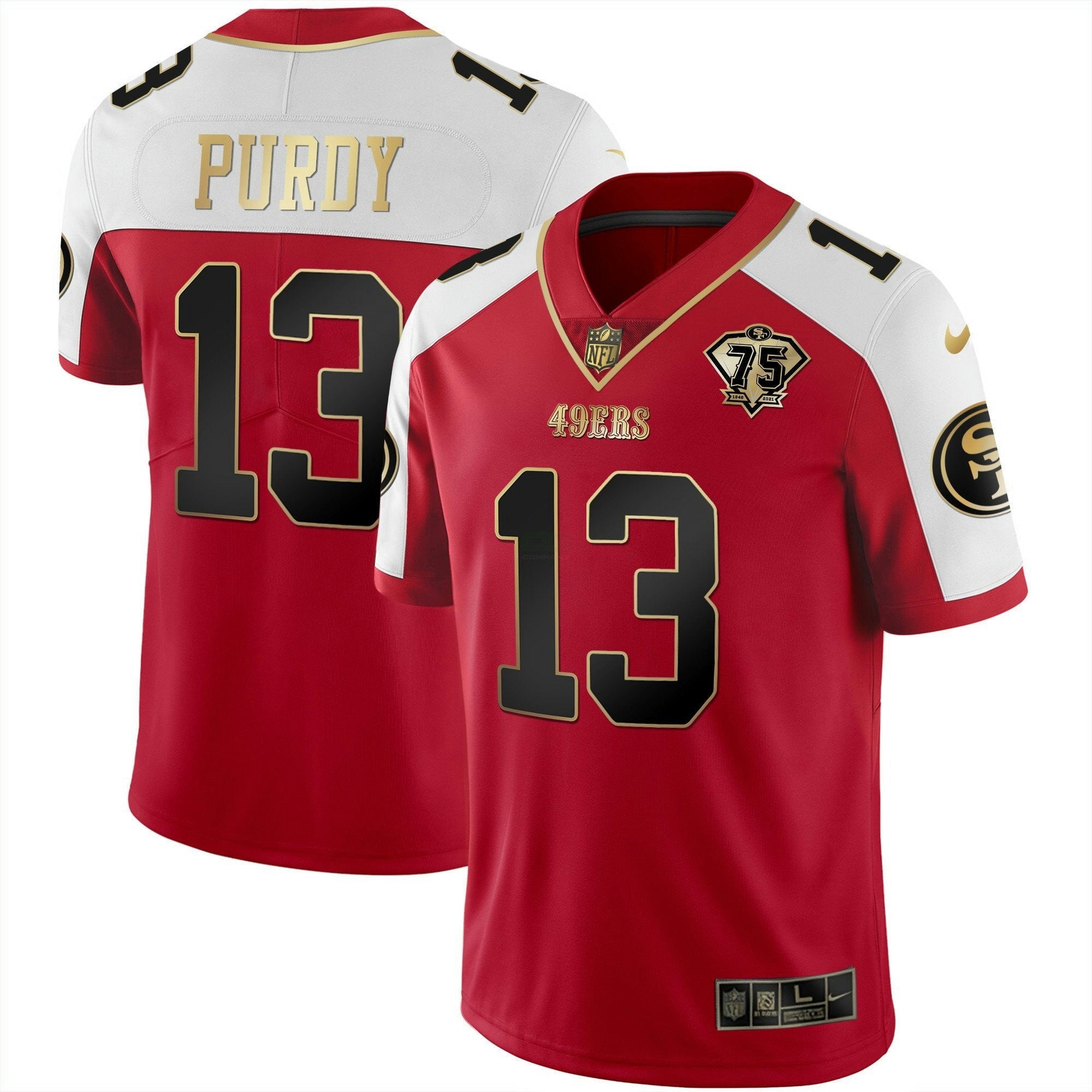 Camisa NFL Men’s Vapor Dourada Jersey Collection