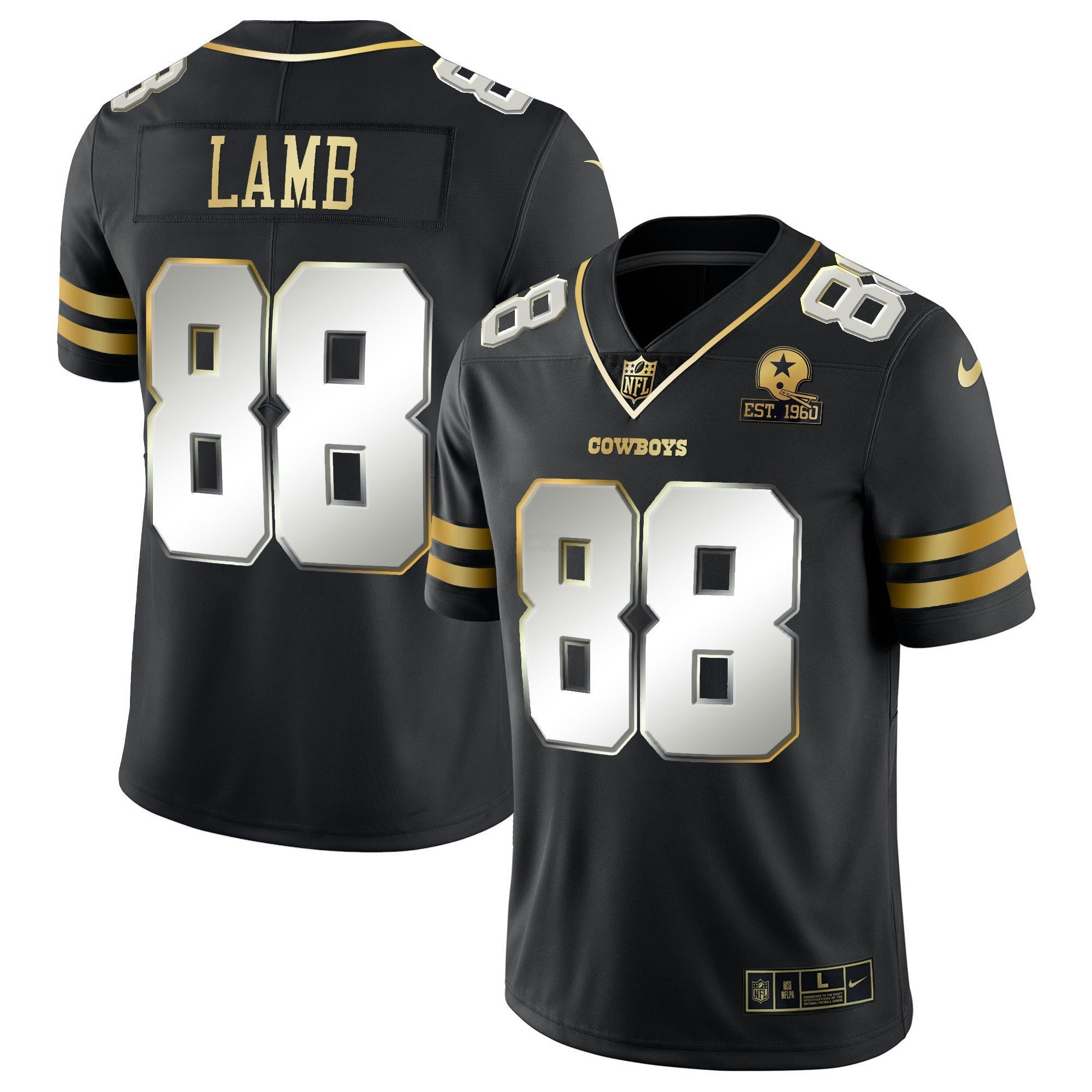 Camisa NFL Men’s Vapor Dourada Jersey