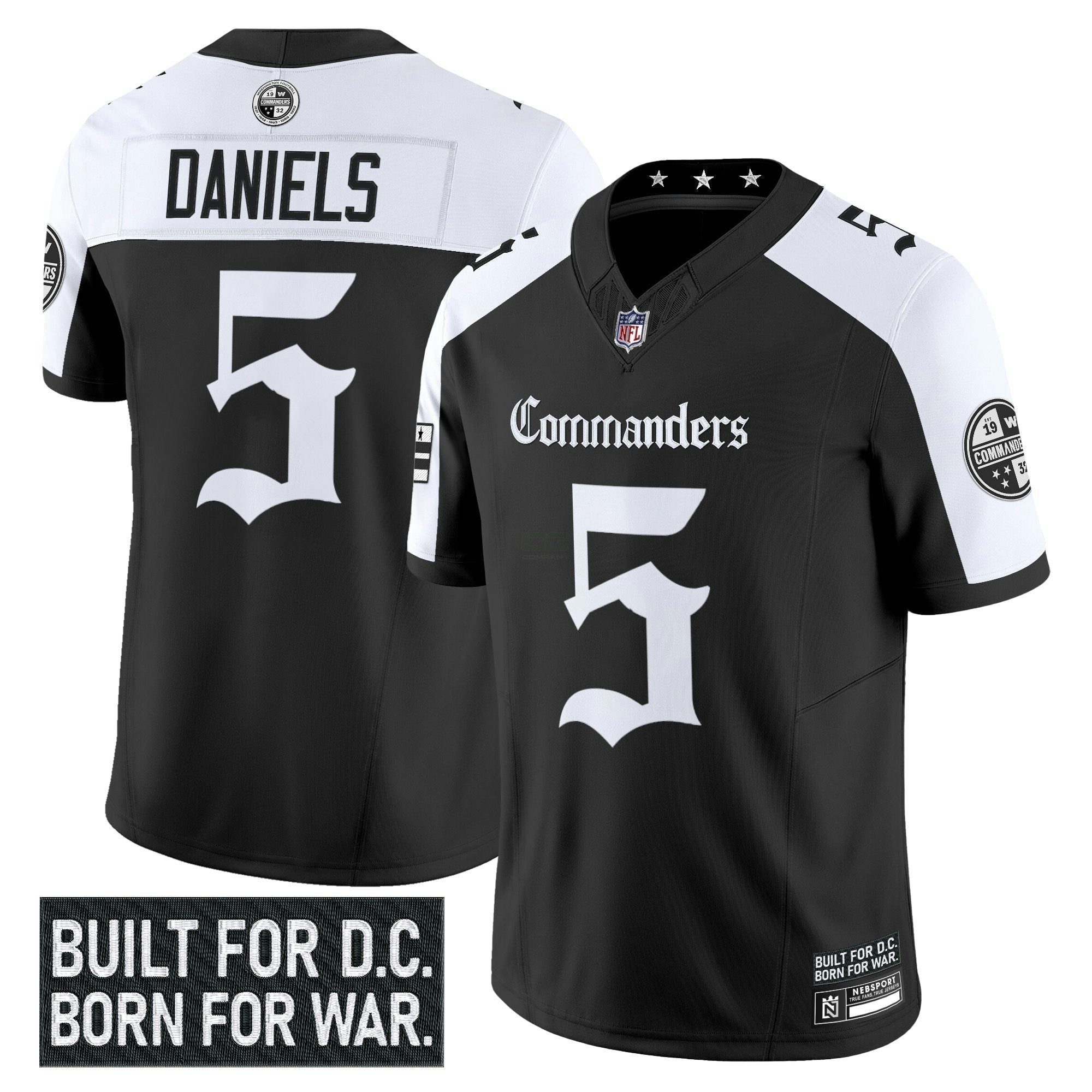 Camisa NFL Men’s Washington ‘Gothic Capitol Shadows Edition’ Vapor Limited Jersey