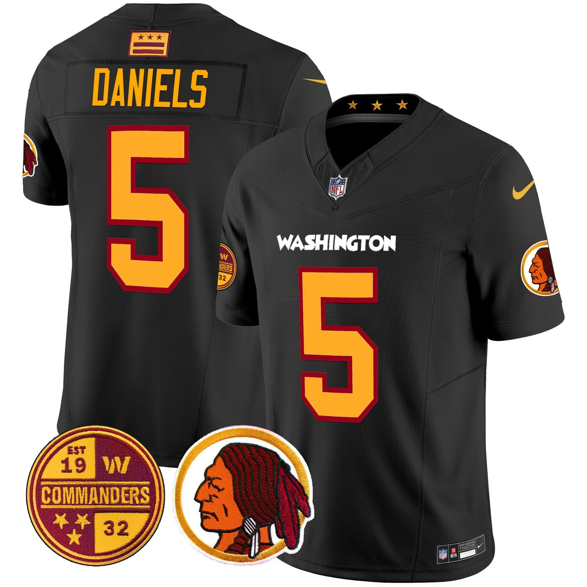 Camisa NFL Men’s Washington Half Redskins & Vapor Limited Jersey