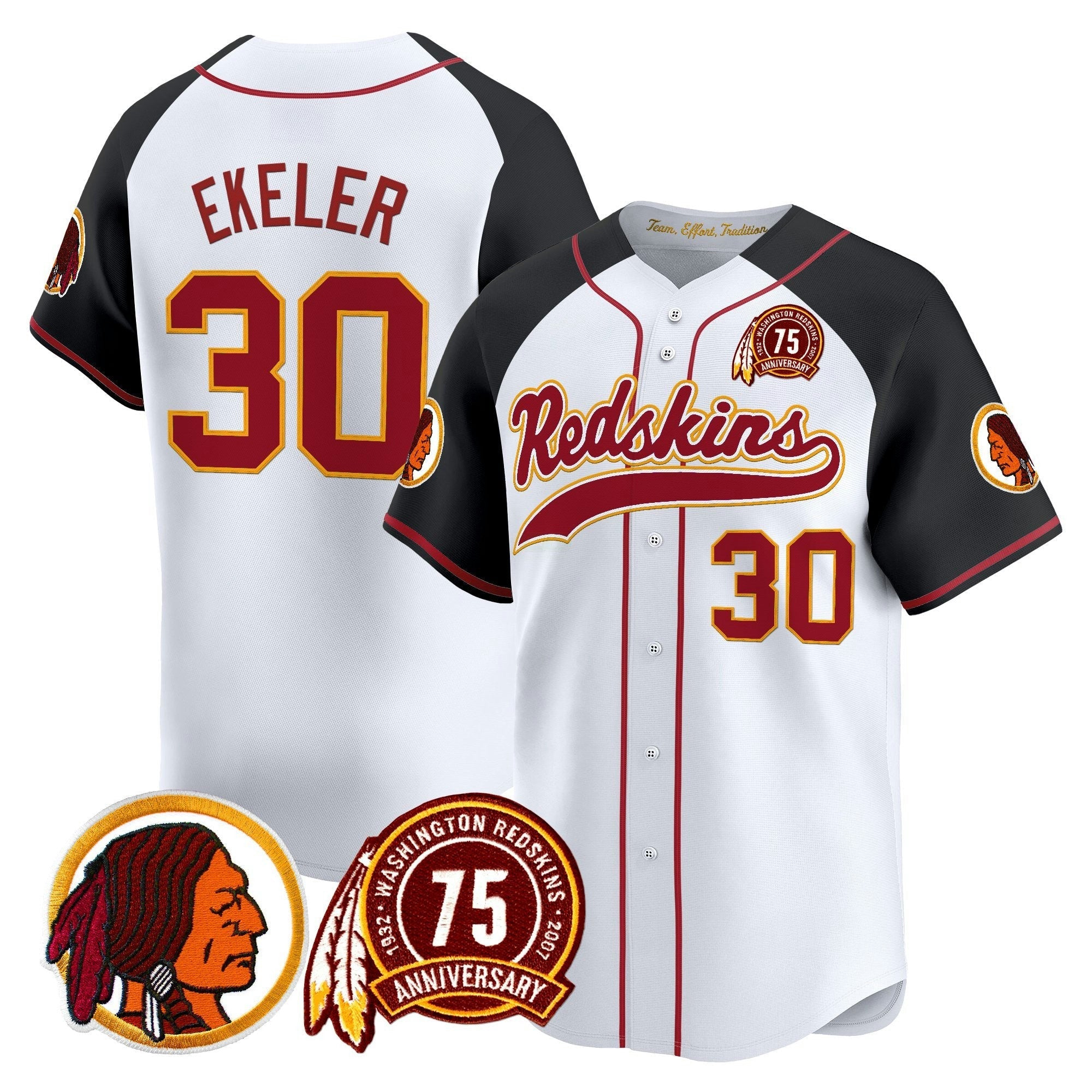 Camisa NFL Men’s Washington Redskins Throwback Vapor Jersey