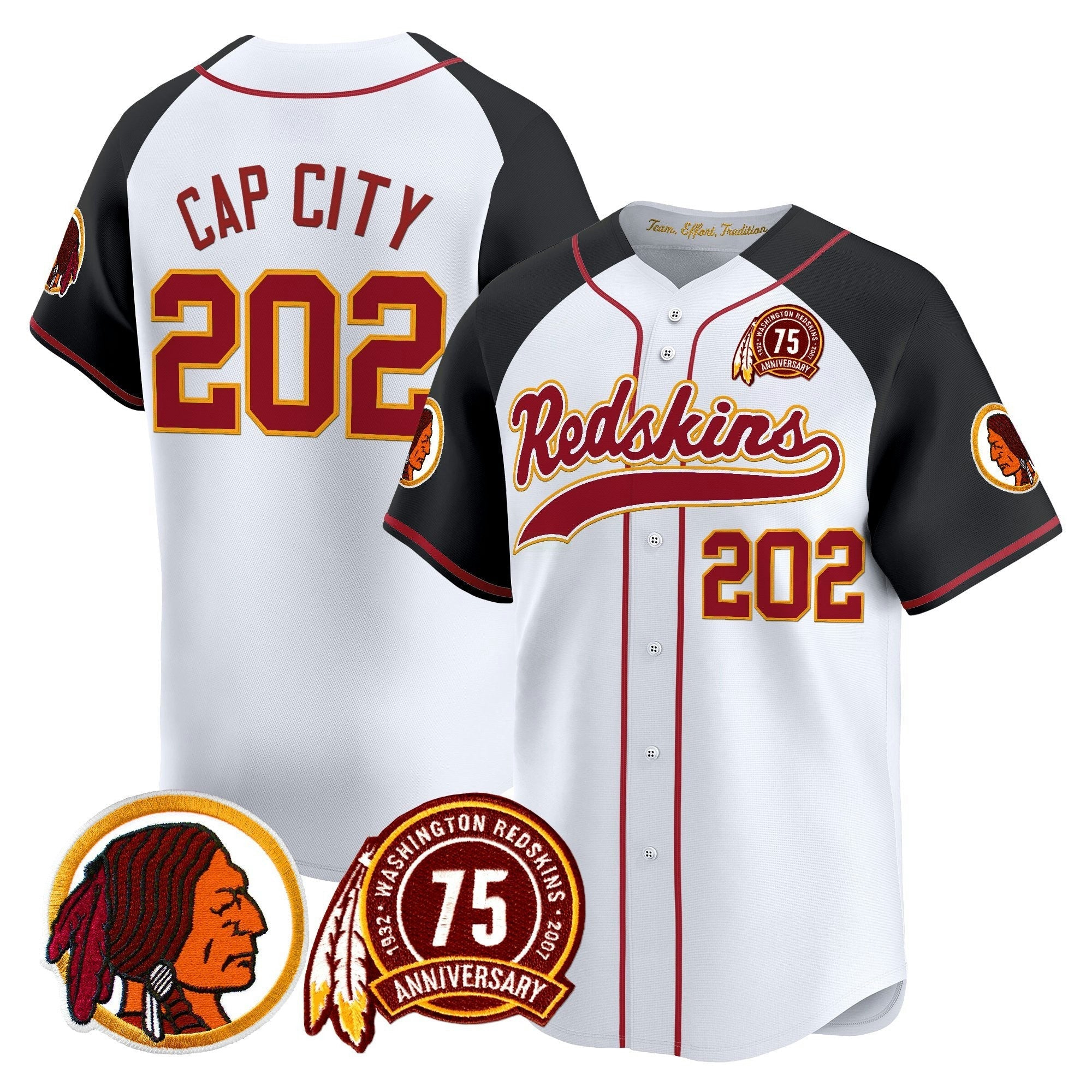 Camisa NFL Men’s Washington Redskins Throwback Vapor Jersey