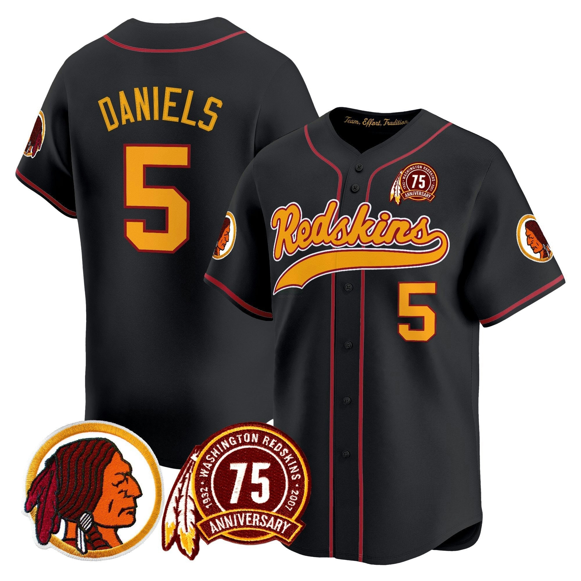 Camisa NFL Men’s Washington Redskins Throwback Vapor Jersey