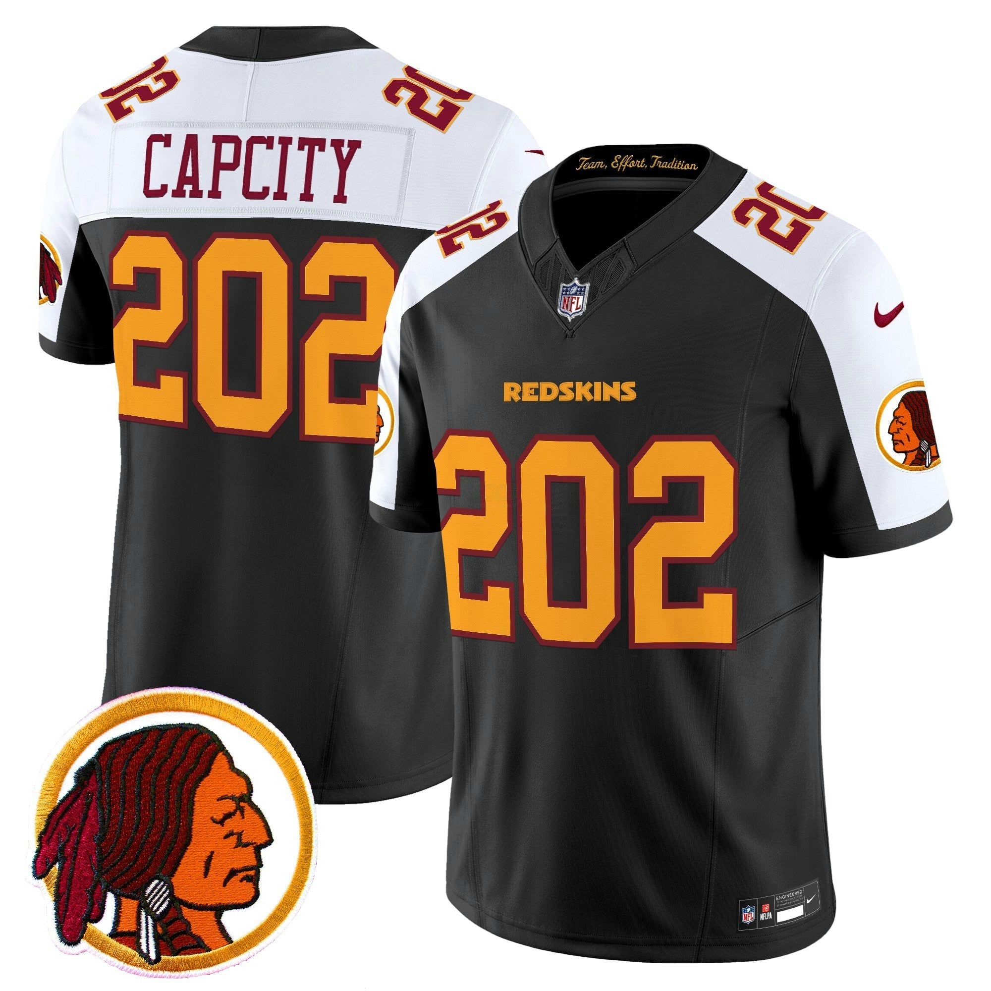 Camisa NFL Men’s Washington Redskins Throwback Vapor Limited Jersey V2