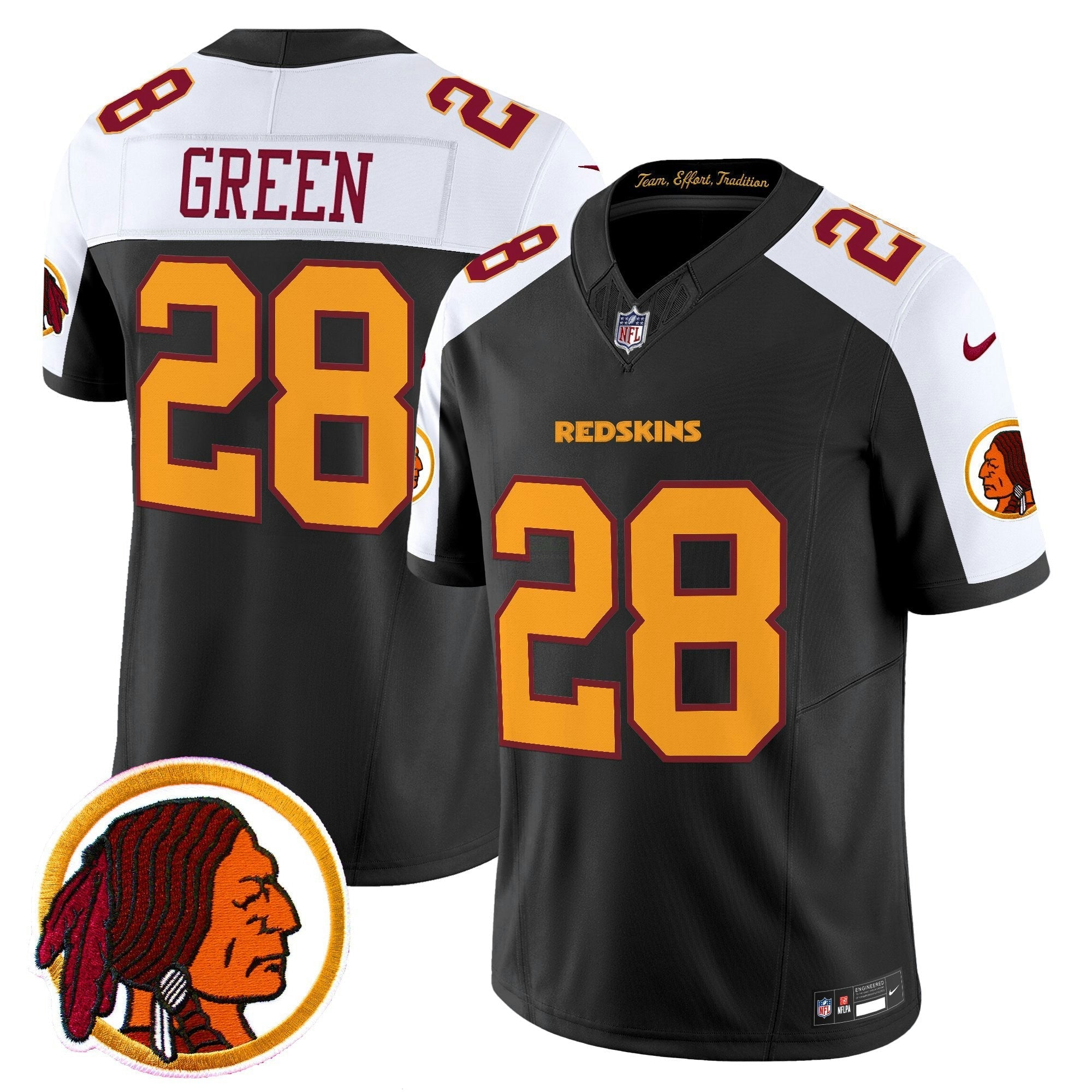 Camisa NFL Men’s Washington Redskins Throwback Vapor Limited Jersey V2