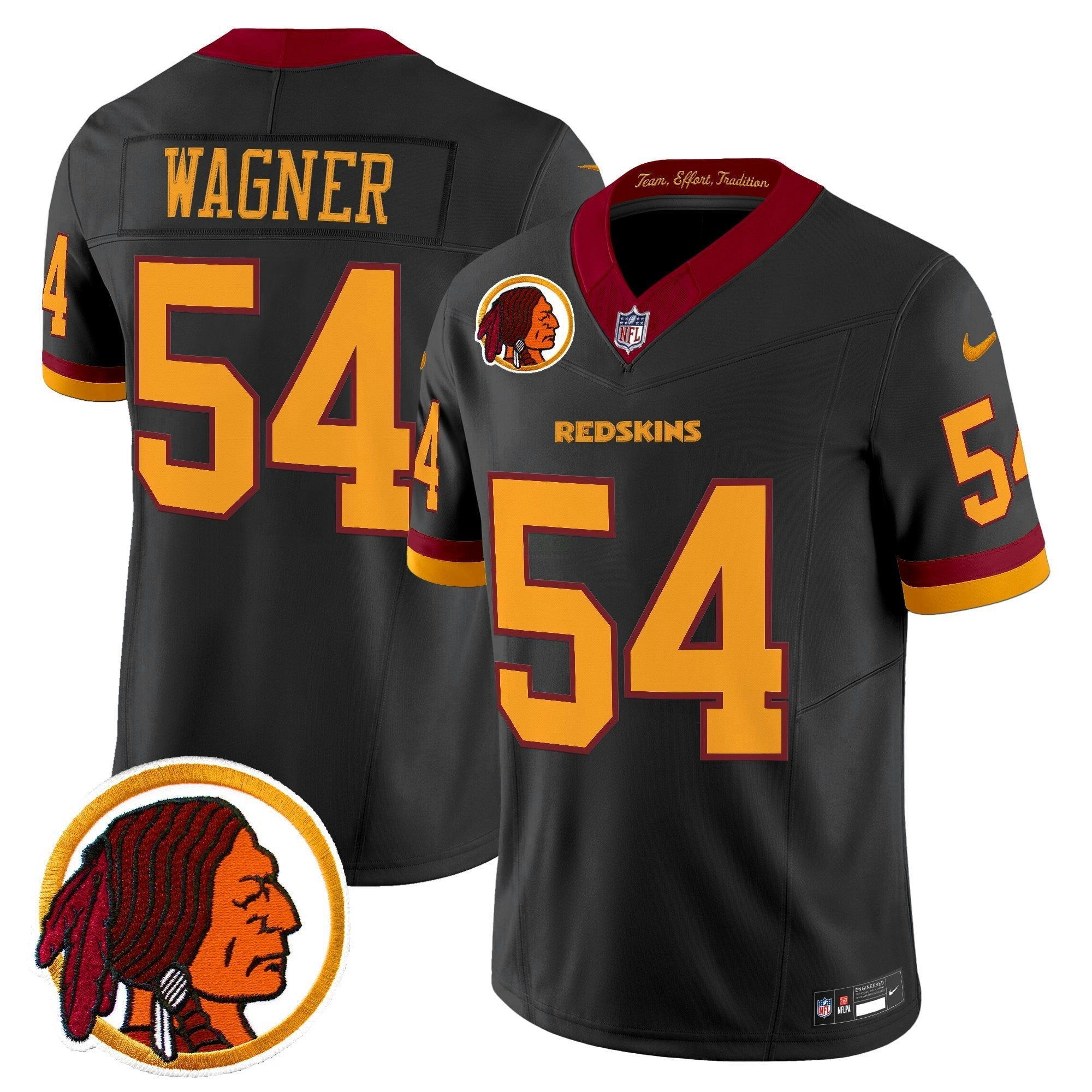 Camisa NFL Men’s Washington Redskins Throwback Vapor Limited Jersey V2