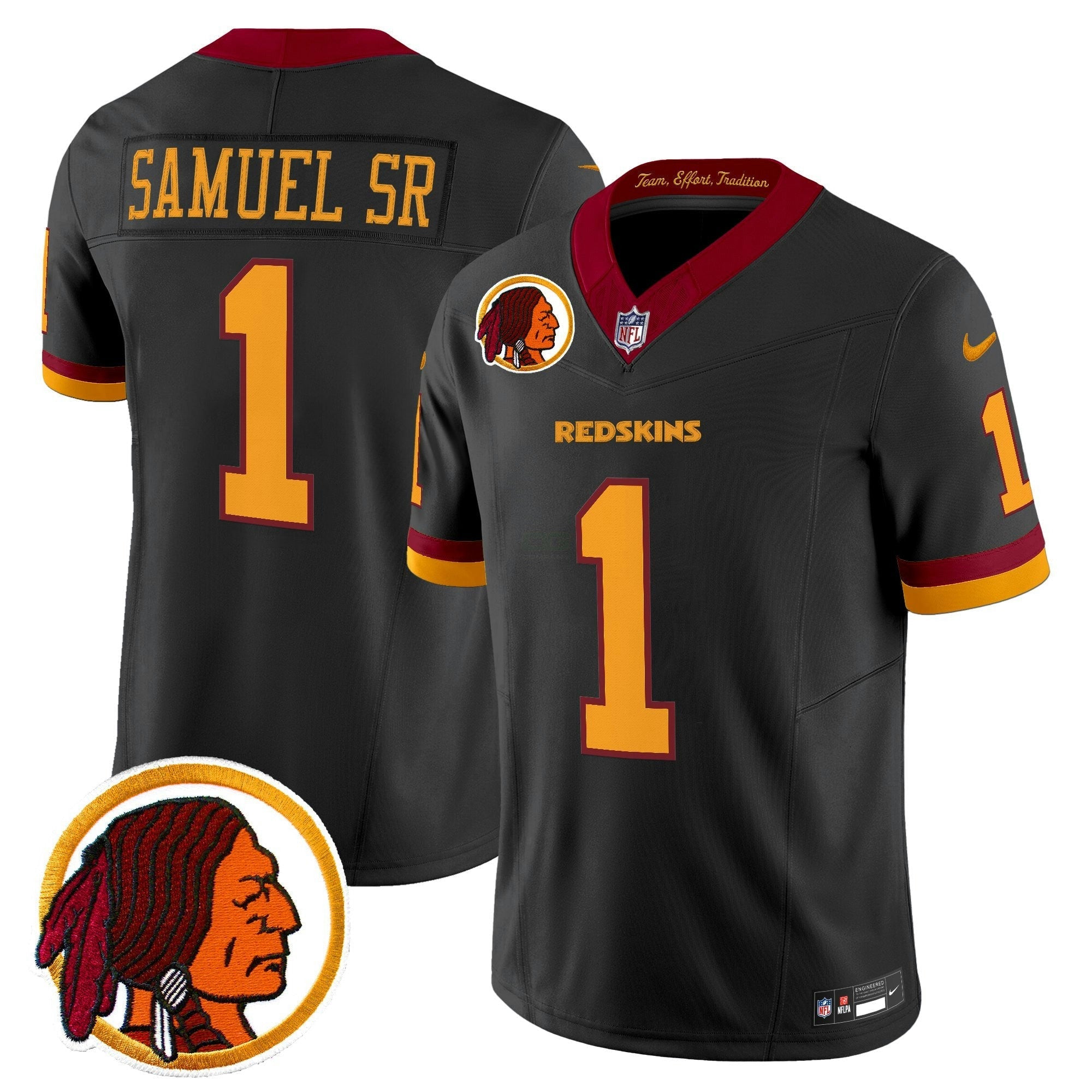 Camisa NFL Men’s Washington Redskins Throwback Vapor Limited Jersey V2