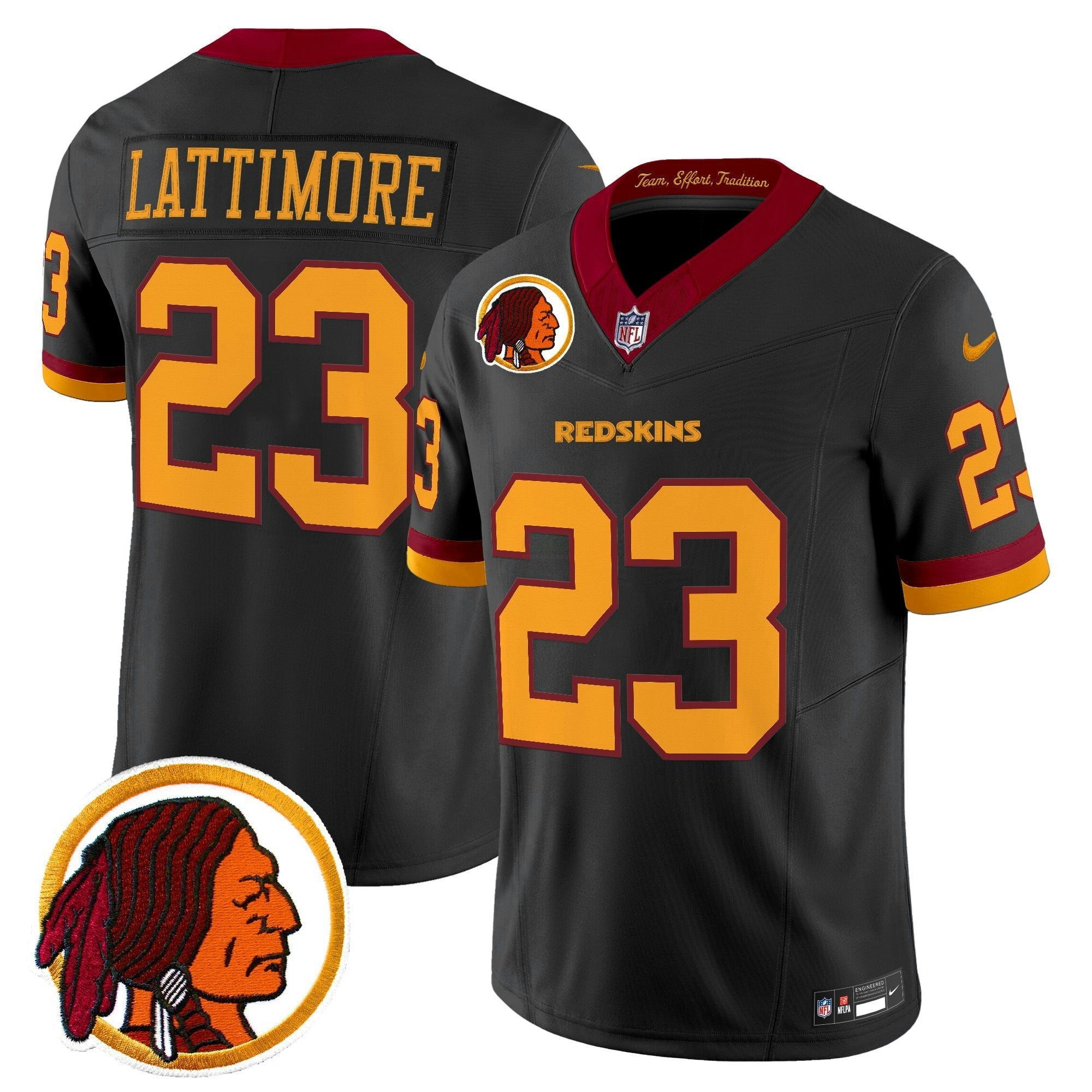Camisa NFL Men’s Washington Redskins Throwback Vapor Limited Jersey V2