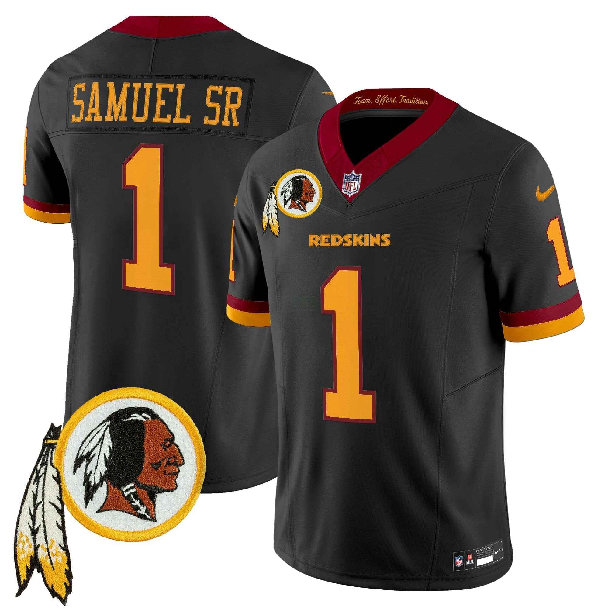 Camisa NFL Men’s Washington Redskins Throwback Vapor Limited Jersey V3