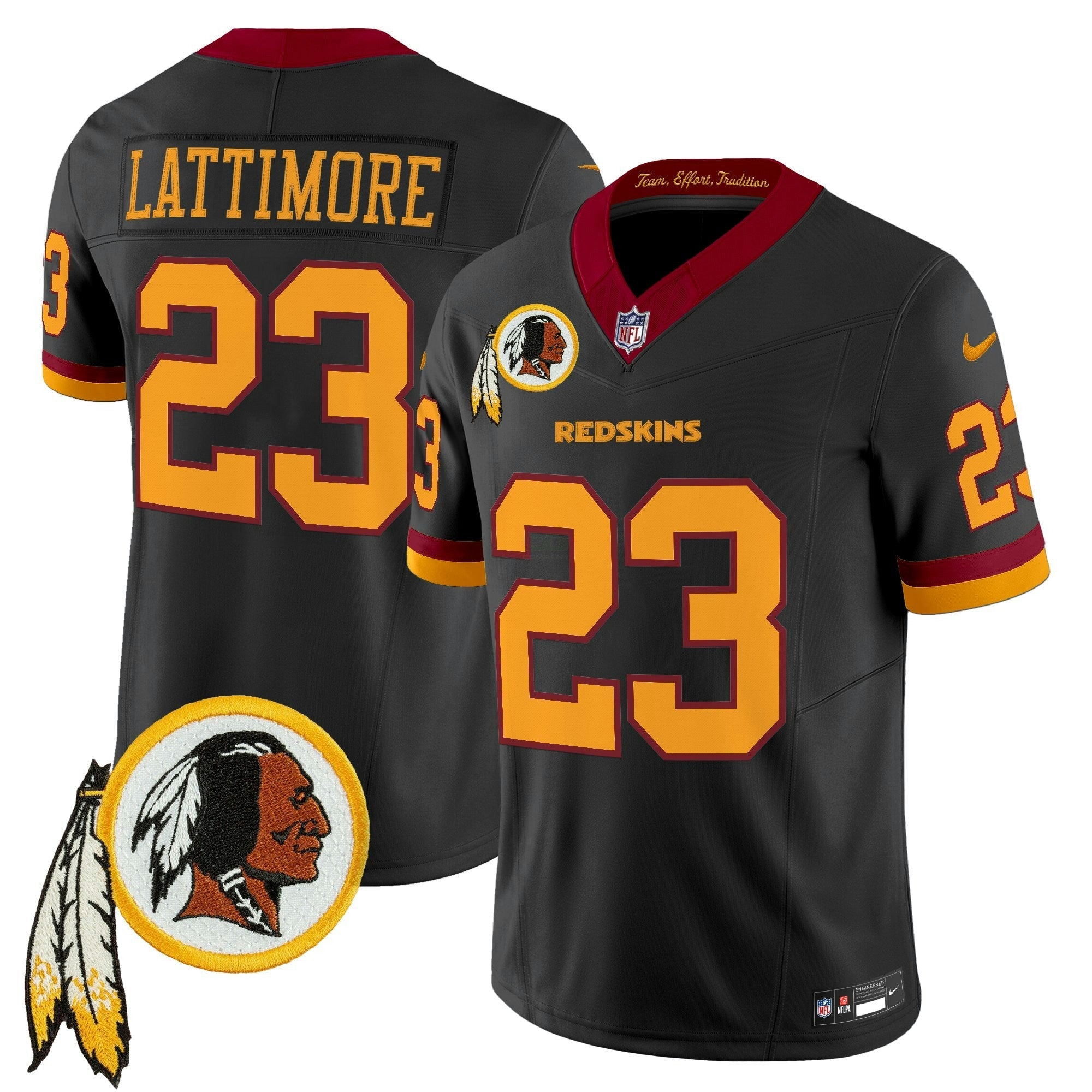 Camisa NFL Men’s Washington Redskins Throwback Vapor Limited Jersey V3