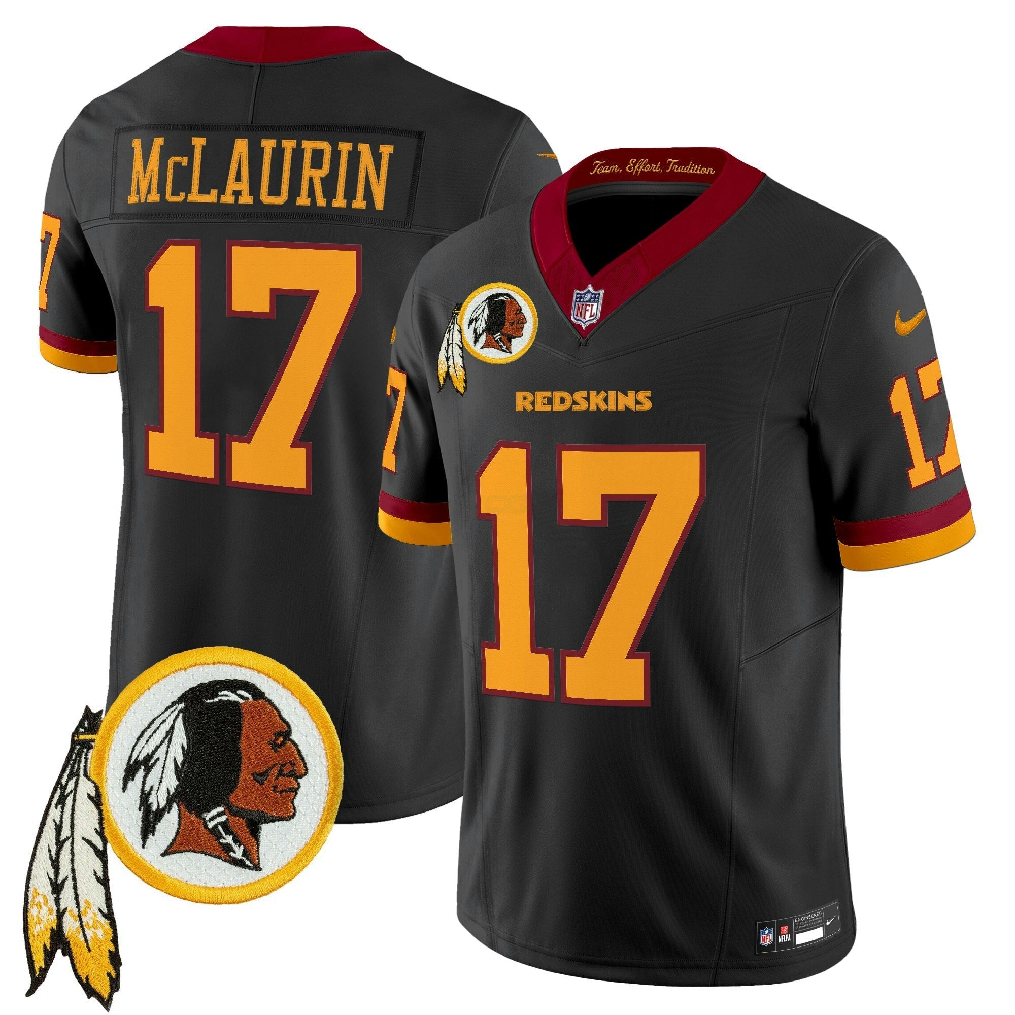 Camisa NFL Men’s Washington Redskins Throwback Vapor Limited Jersey V3
