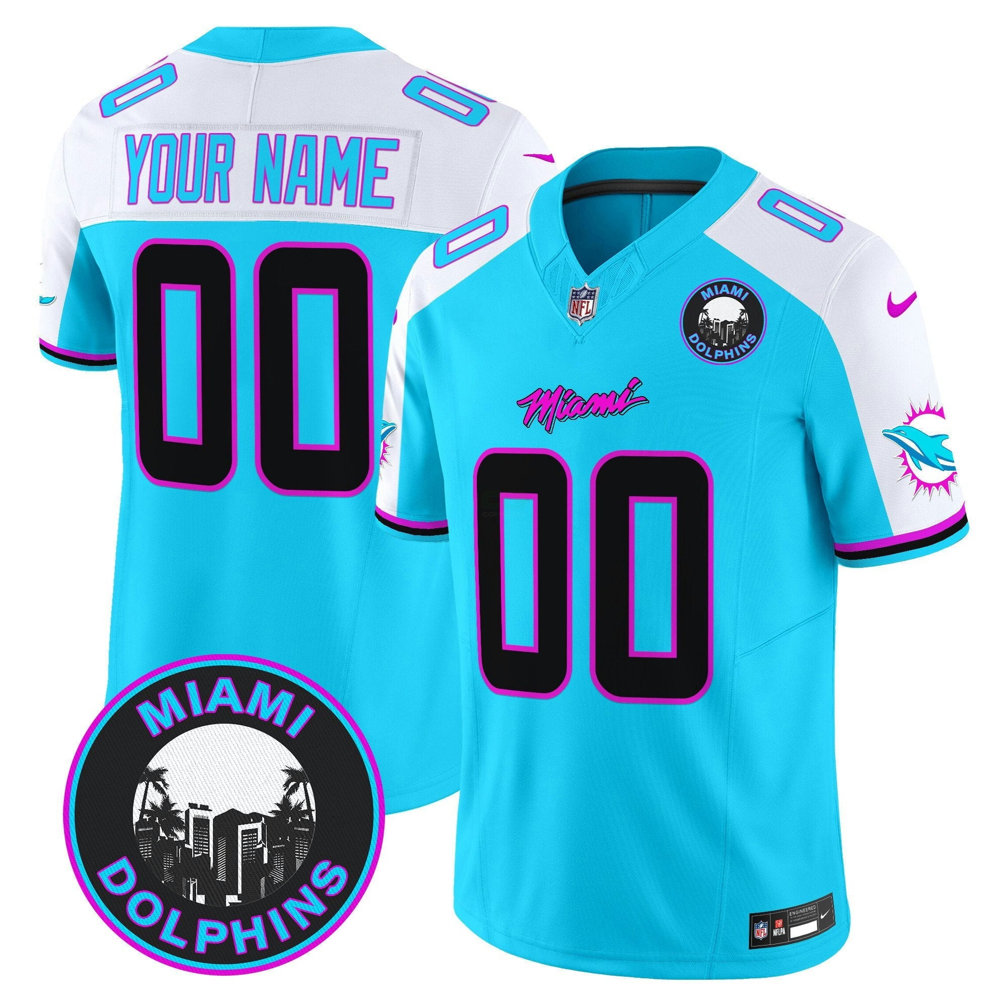 Camisa NFL “Miami Vice” Vapor Limited Jersey V3