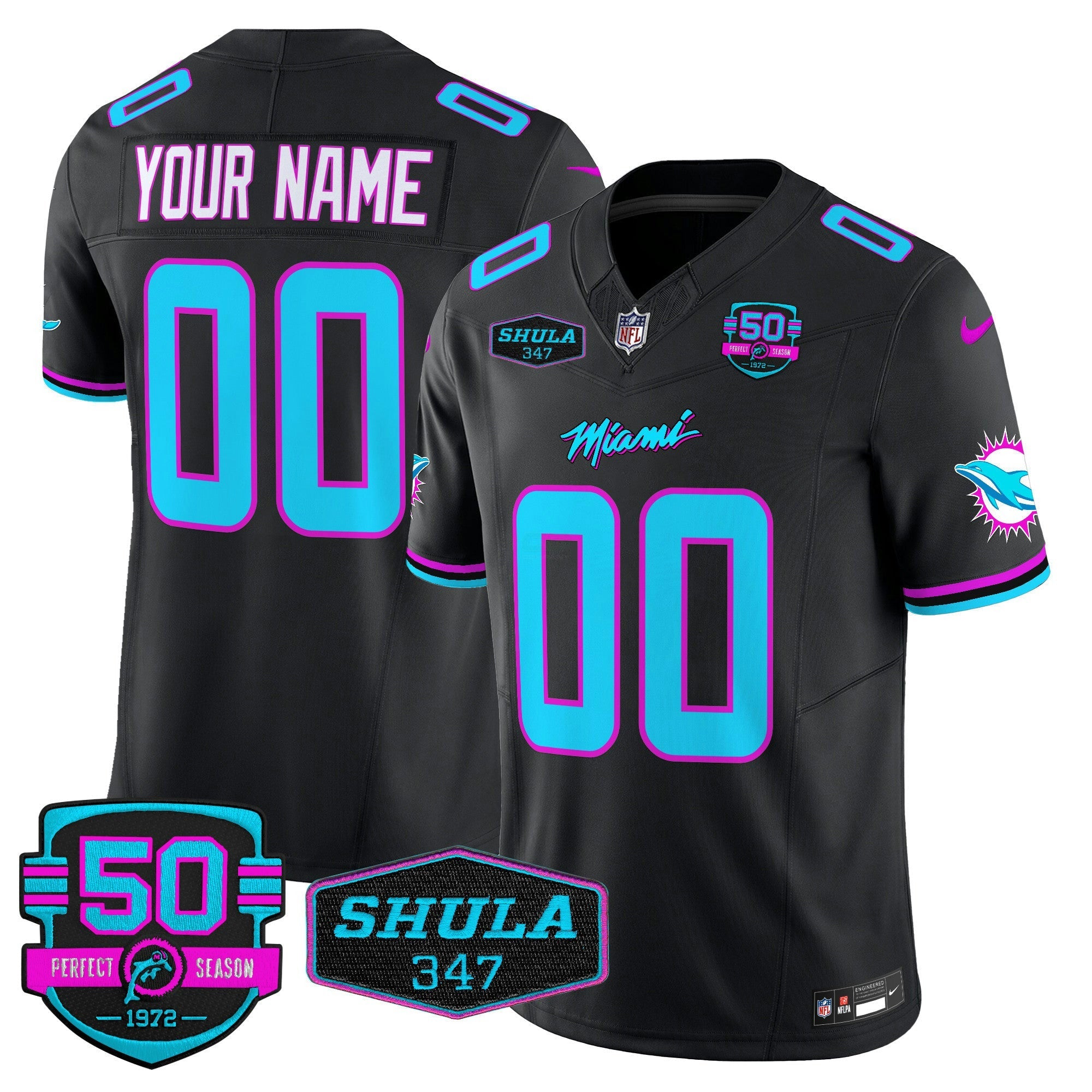 Camisa NFL “Miami Vice” Vapor Limited Jersey V4