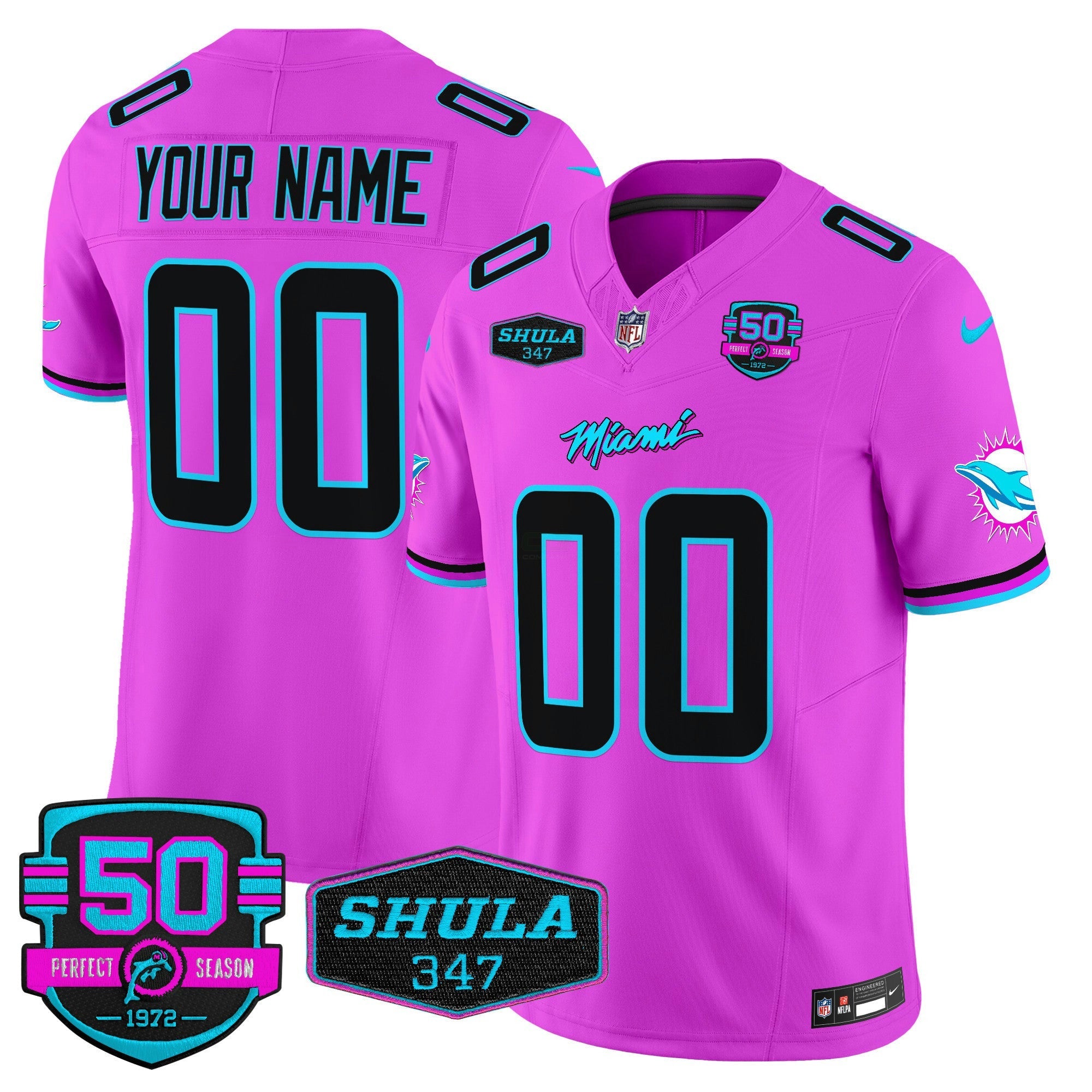 Camisa NFL “Miami Vice” Vapor Limited Jersey V4