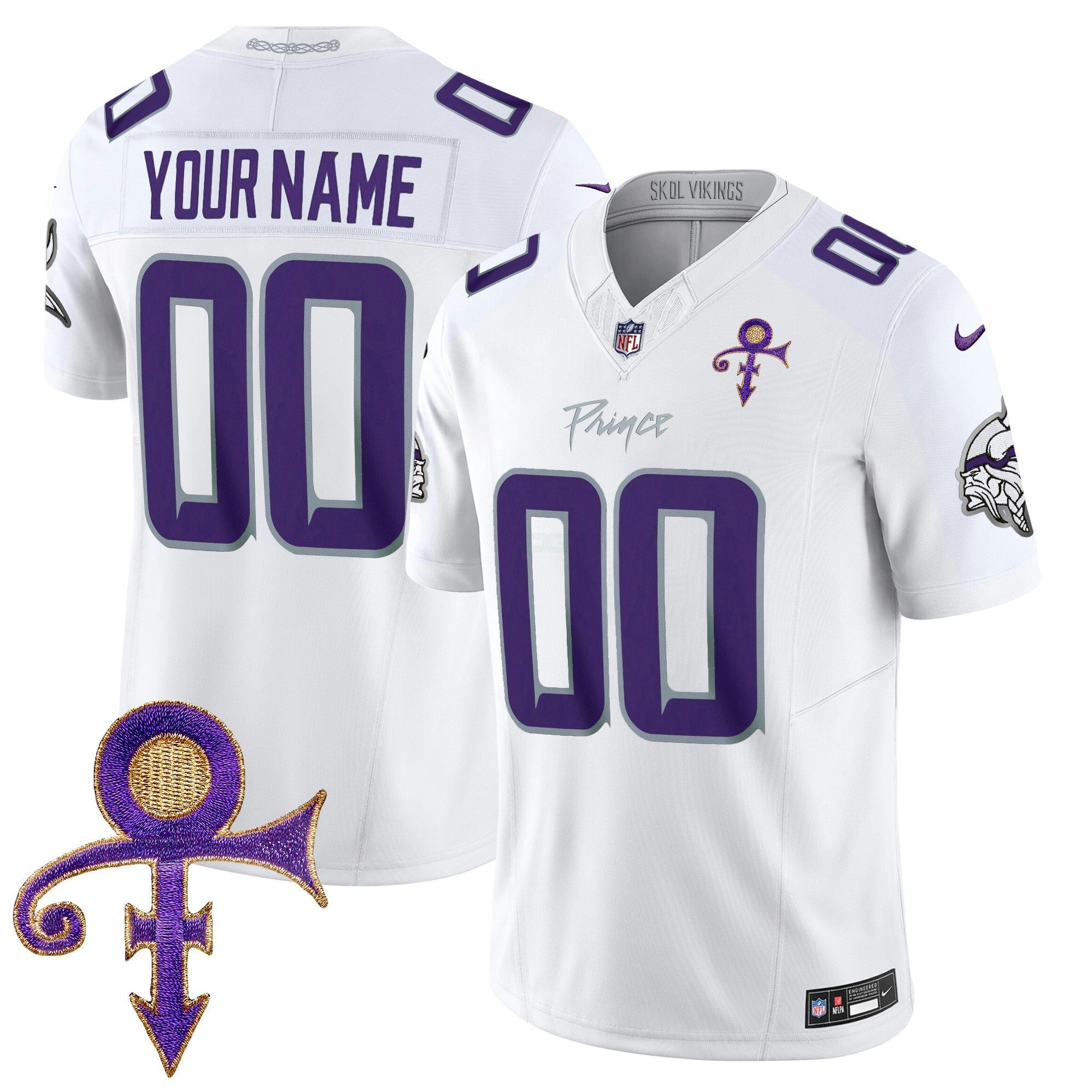 Camisa NFL Minnesota 2024 Prince Vapor Limited Jersey