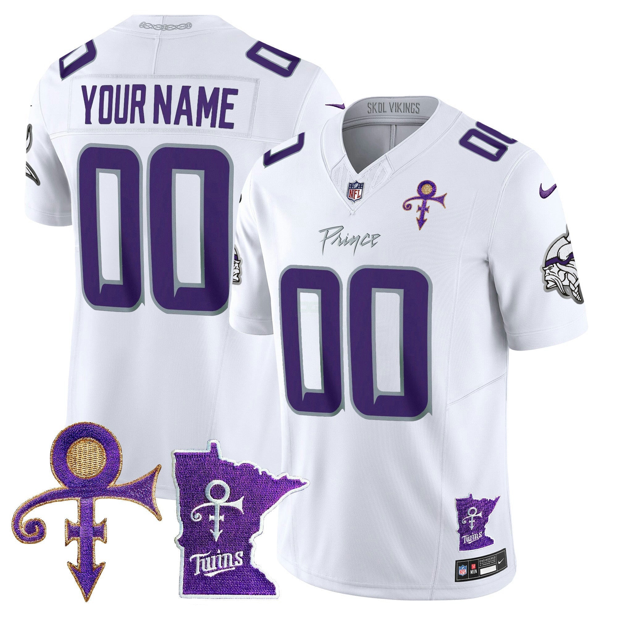 Camisa NFL Minnesota 2024 Prince Vapor Limited Jersey V2
