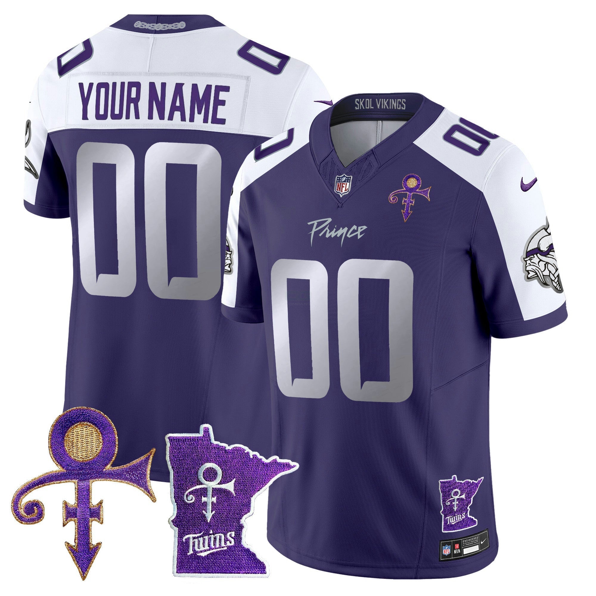 Camisa NFL Minnesota 2024 Prince Vapor Limited Jersey V2