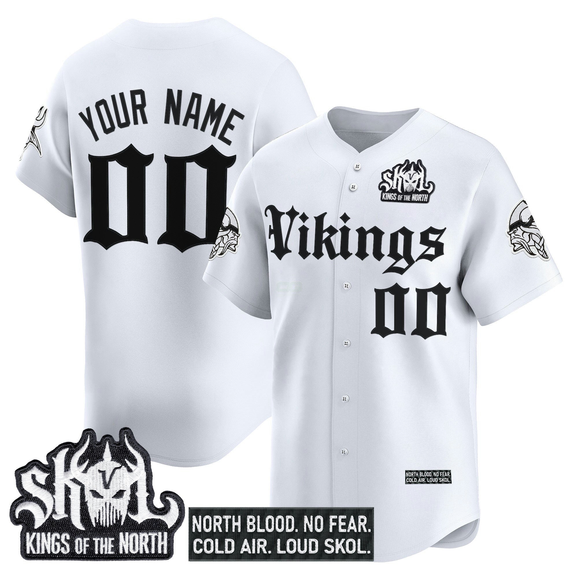 Camisa NFL Minnesota ‘Gothic Norseblood Edition’ Vapor Jersey