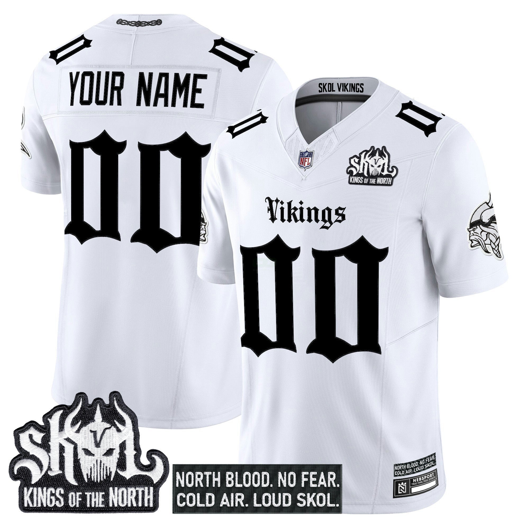 Camisa NFL Minnesota ‘Gothic Norseblood Edition’ Vapor Limited Jersey
