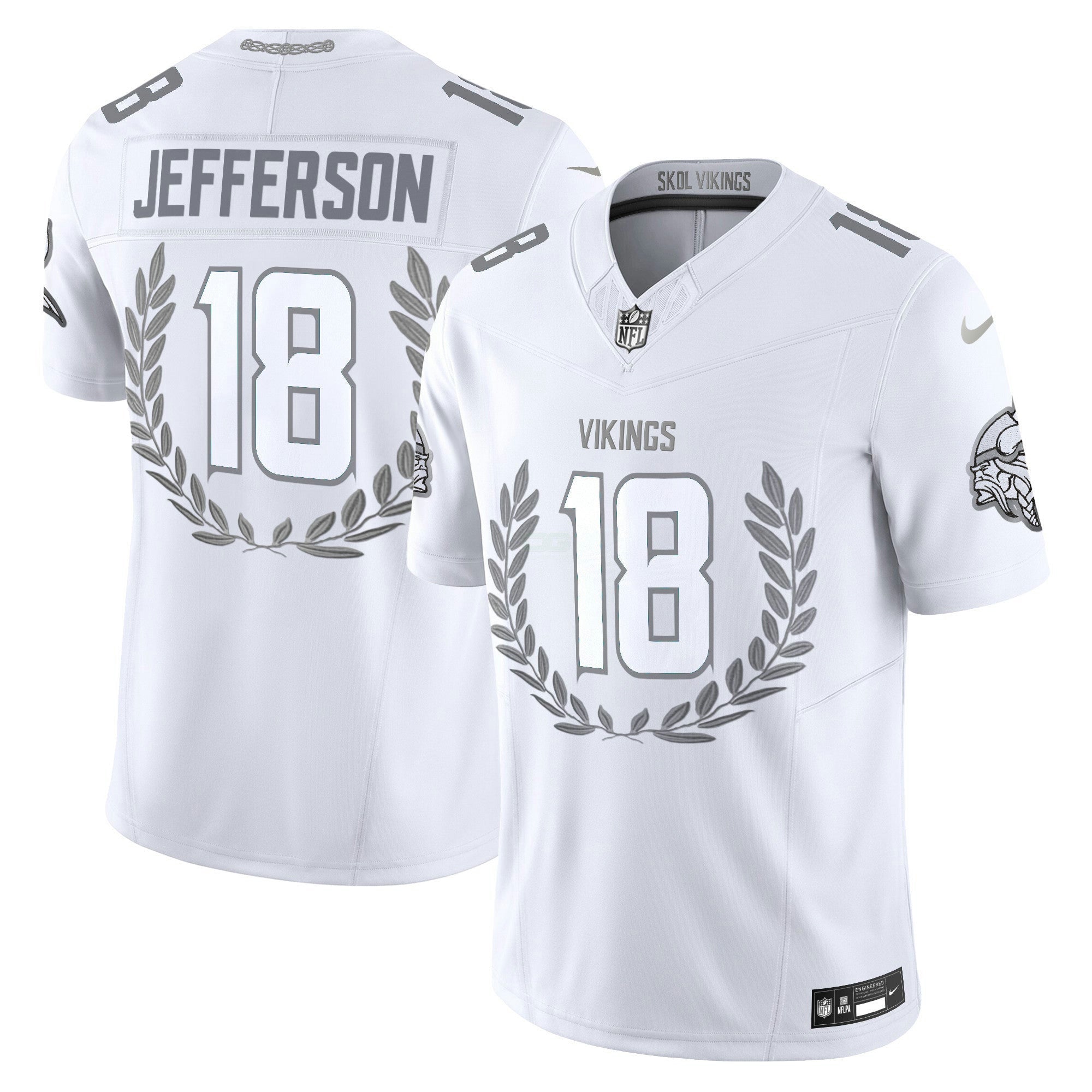 Camisa NFL Minnesota Platinum MVP Vapor Limited Jersey