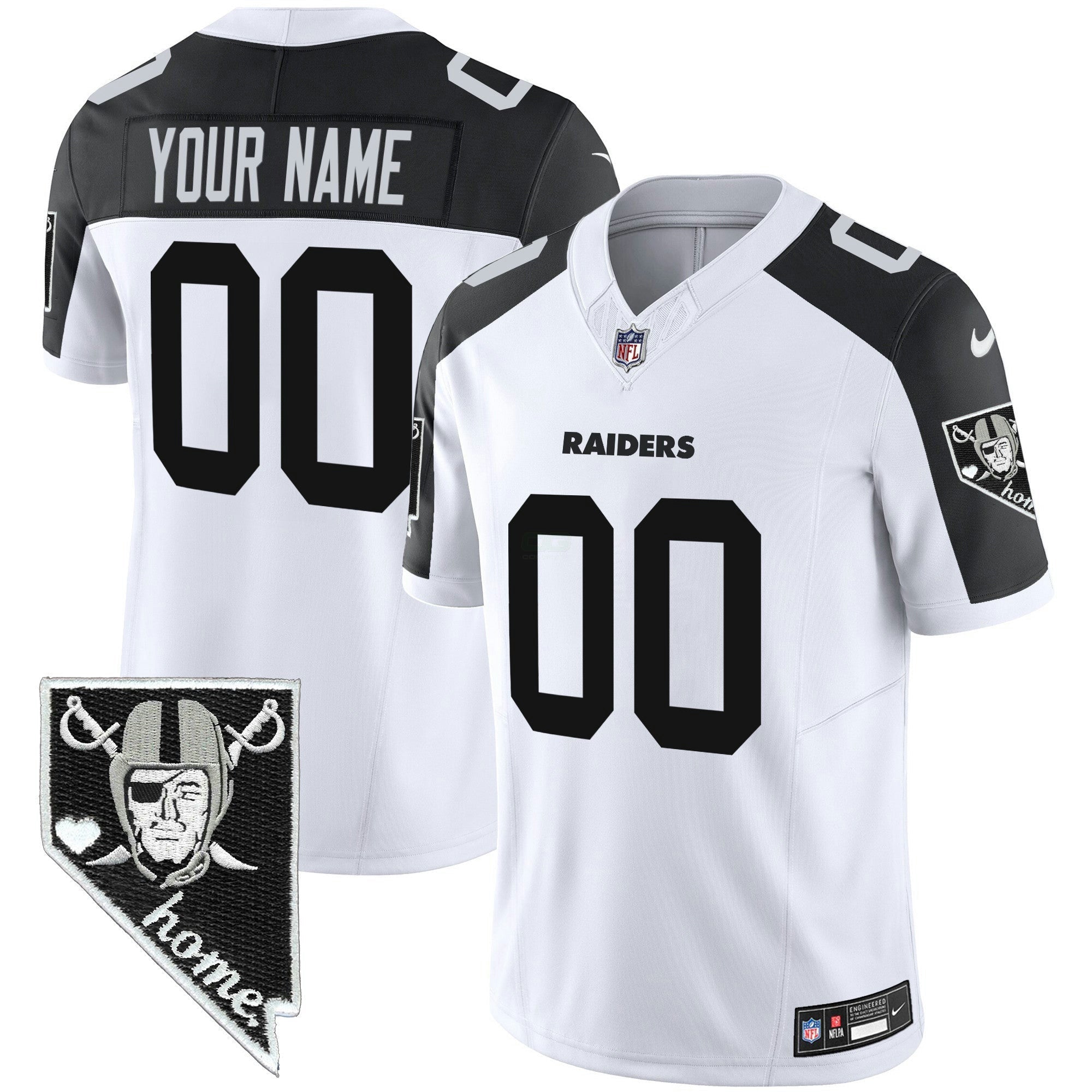 Camisa NFL Nevada Home Patch Vapor Jersey