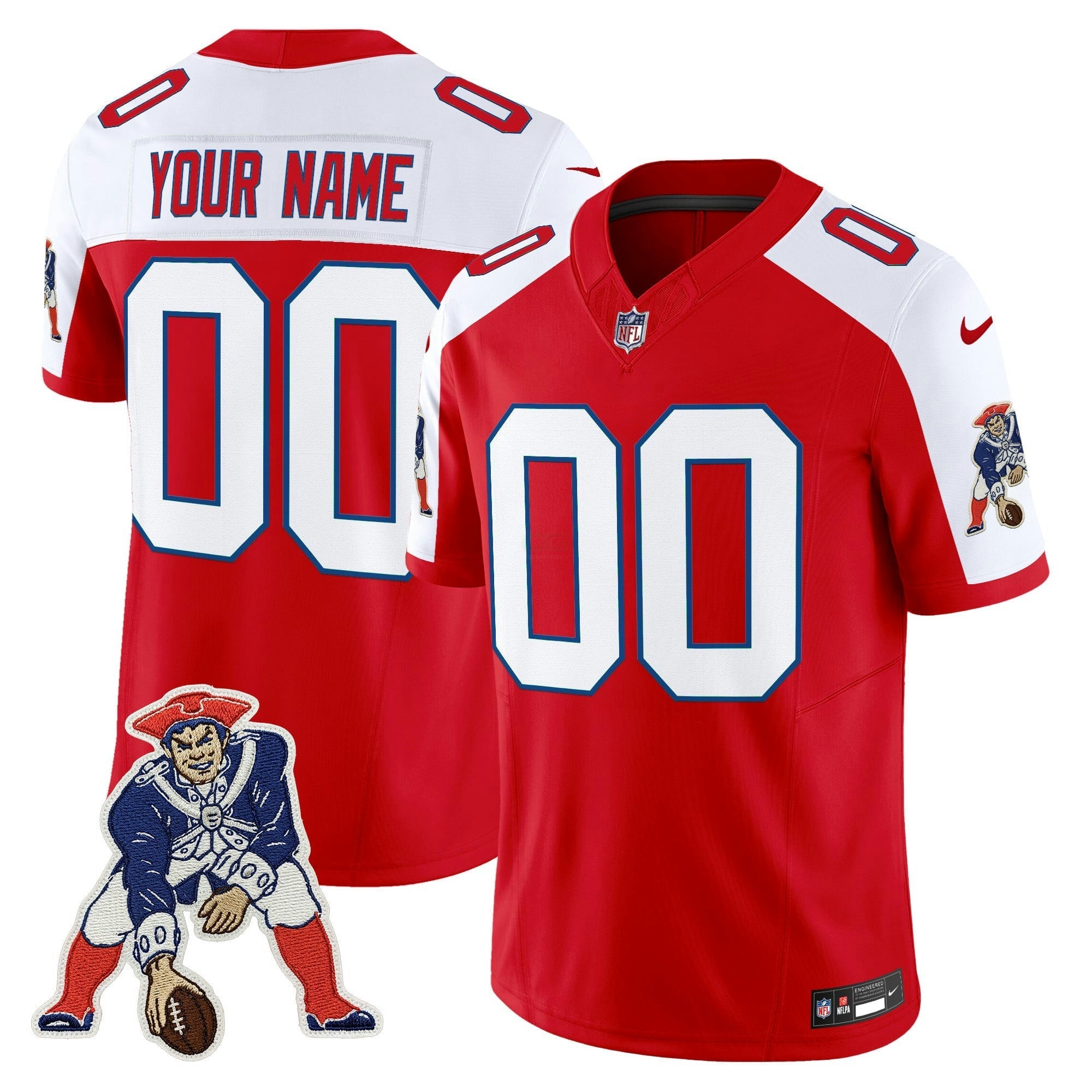 Camisa NFL New England Throwback Vapor Limited Jersey