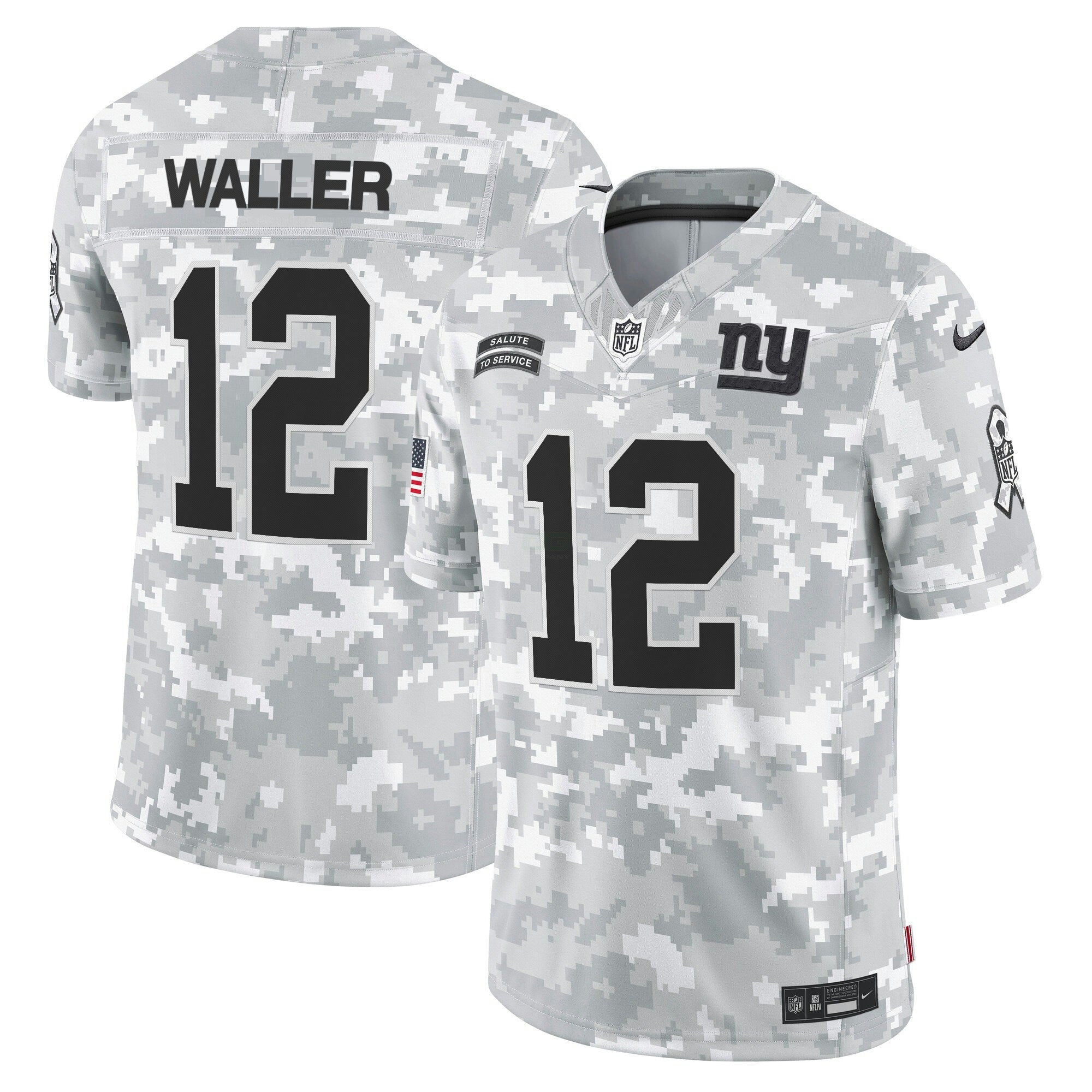 Camisa NFL New York 2024 Salute to Service Vapor Limited Jersey – Arctic Camo – All stitched