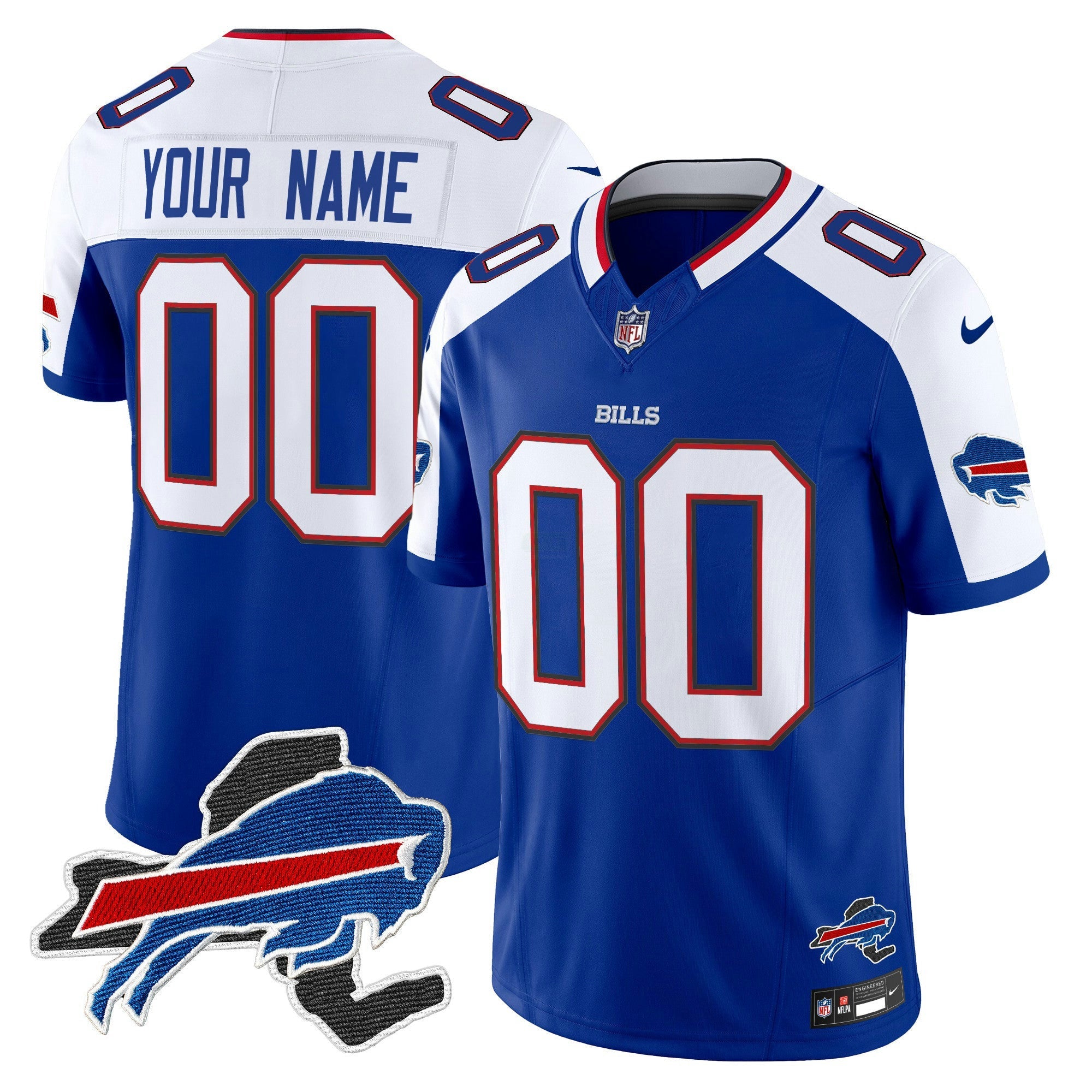 Camisa NFL New York Patch Vapor Limited Jersey V3