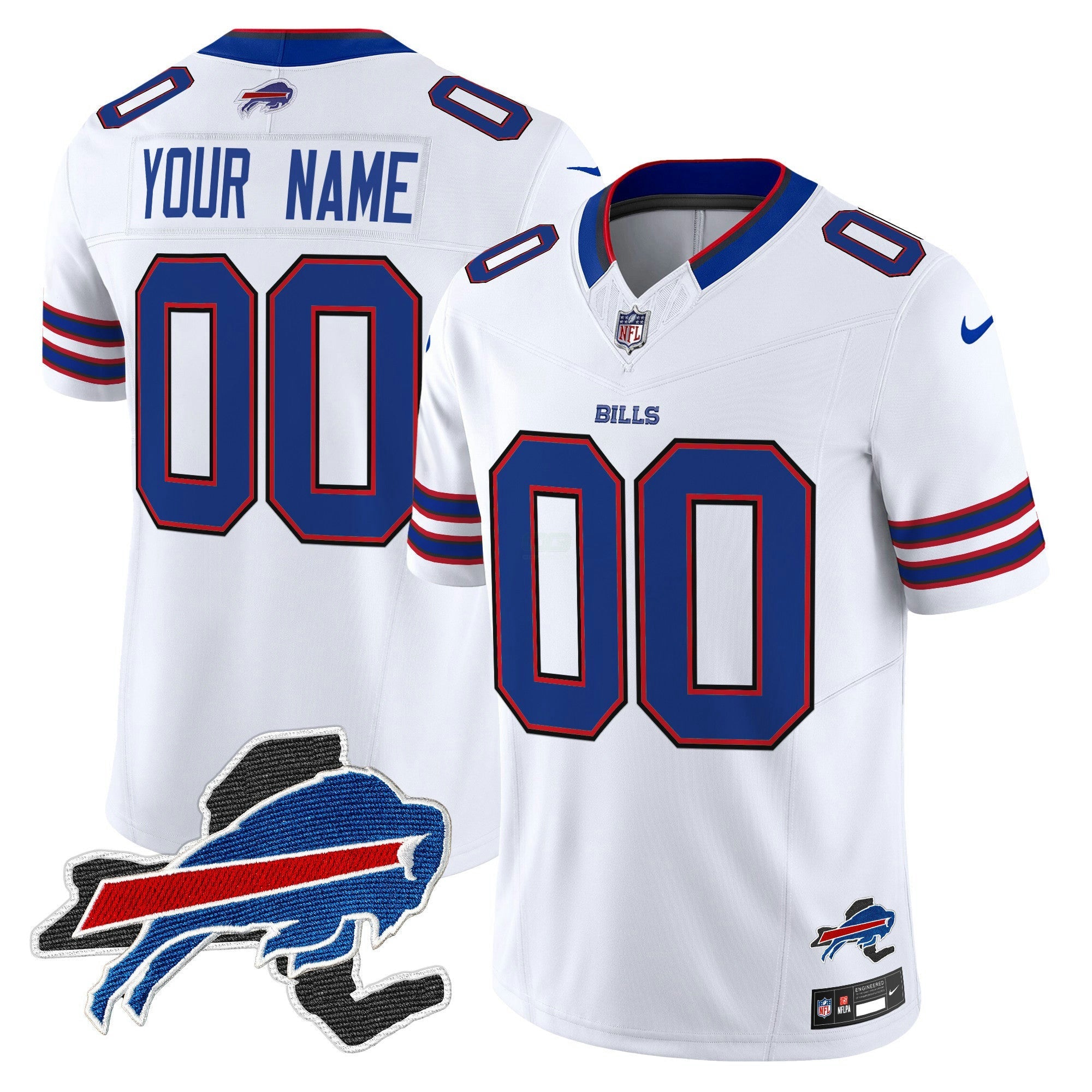 Camisa NFL New York Patch Vapor Limited Jersey V3