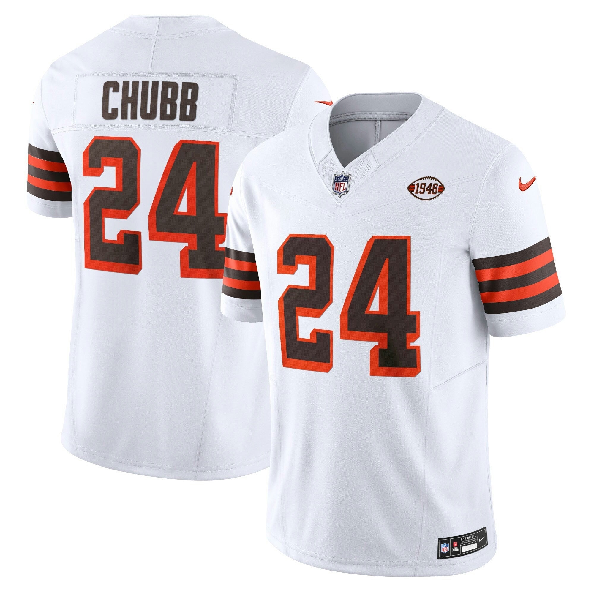 Camisa NFL Nick Chubb Cleveland Vapor F.U.S.E. Limited Jersey