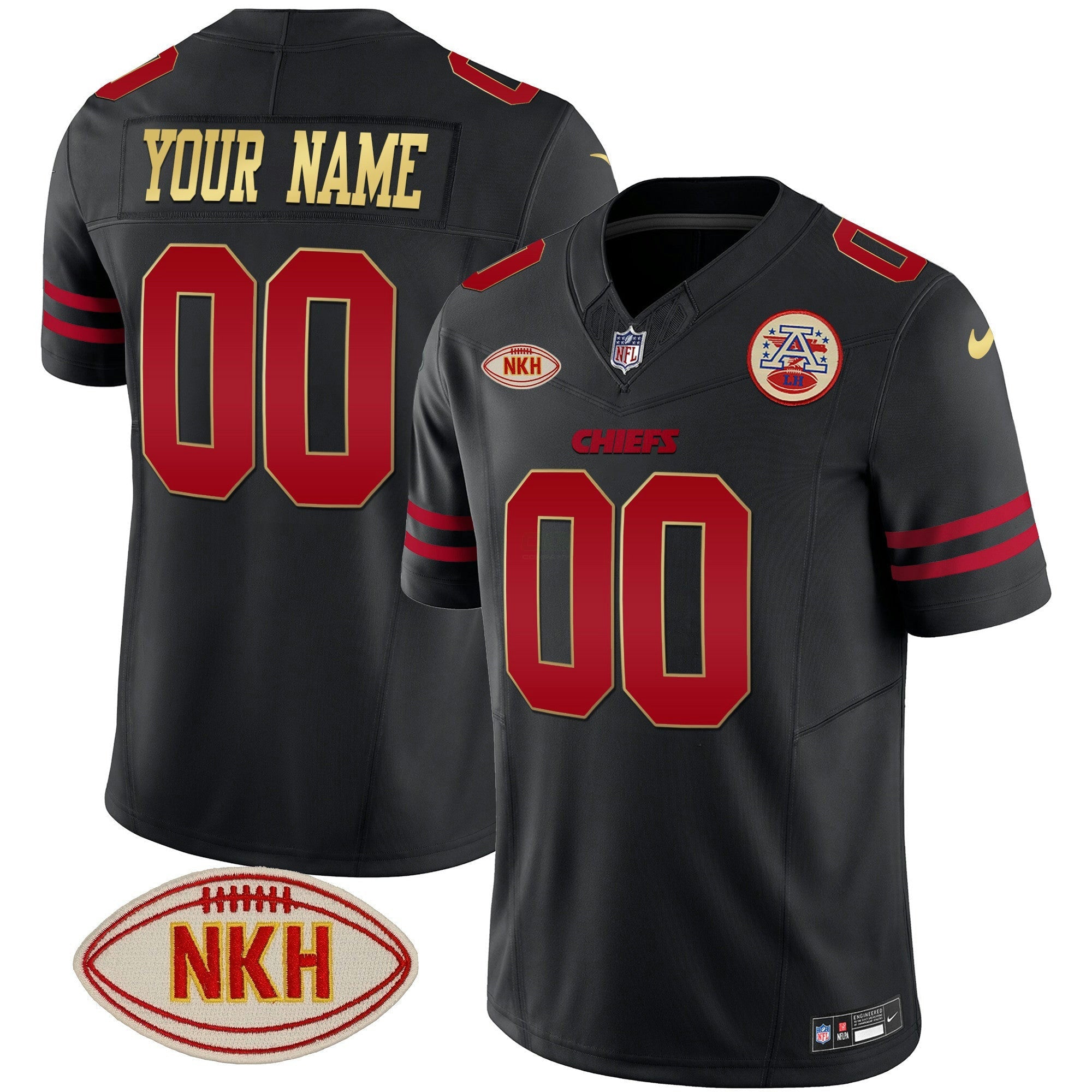Camisa NFL NKH Patch 2023 Vapor Limited Jersey
