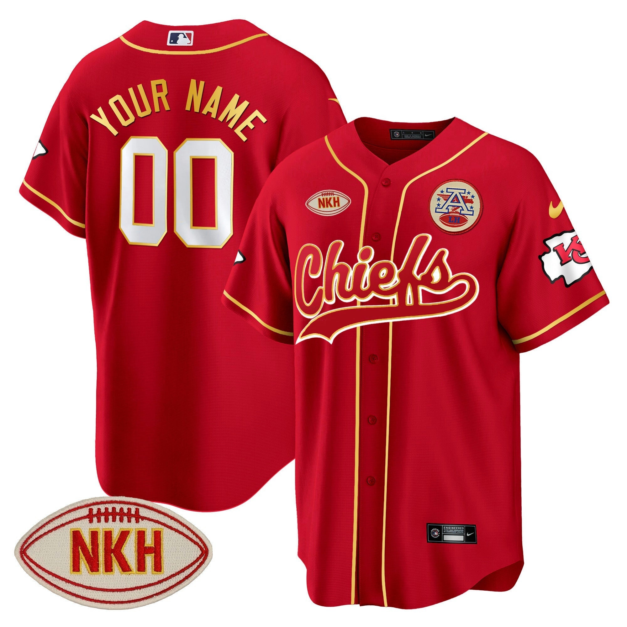 Camisa NFL NKH Patch Jersey