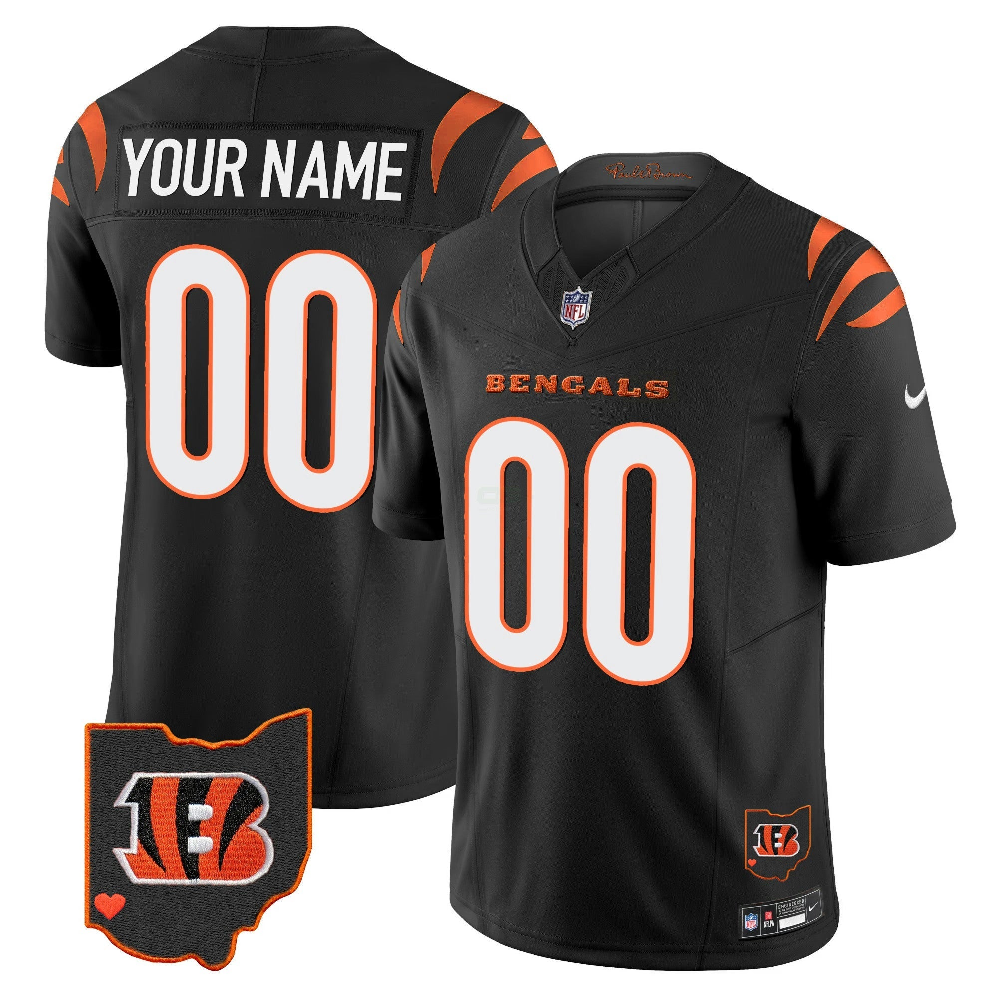 Camisa NFL Ohio Patch Vapor Limited Jersey
