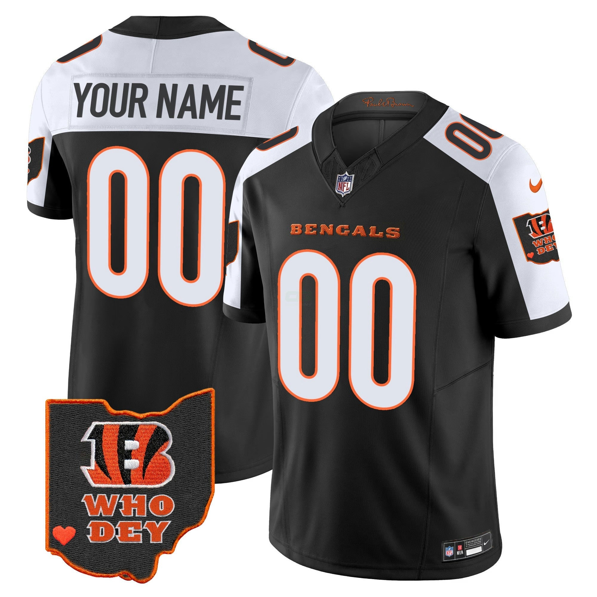 Camisa NFL Ohio Patch Vapor Limited Jersey V2