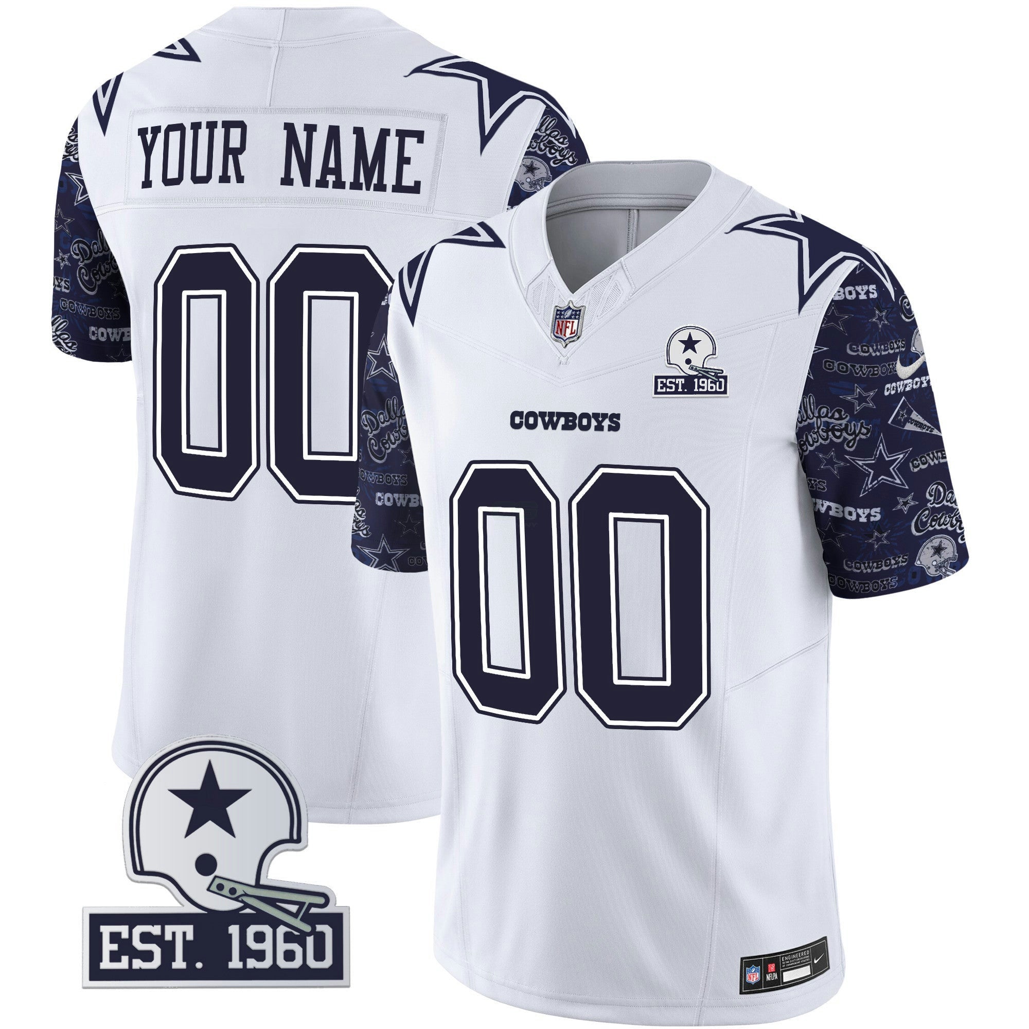 Camisa NFL Pattern Style Vapor Limited Jersey