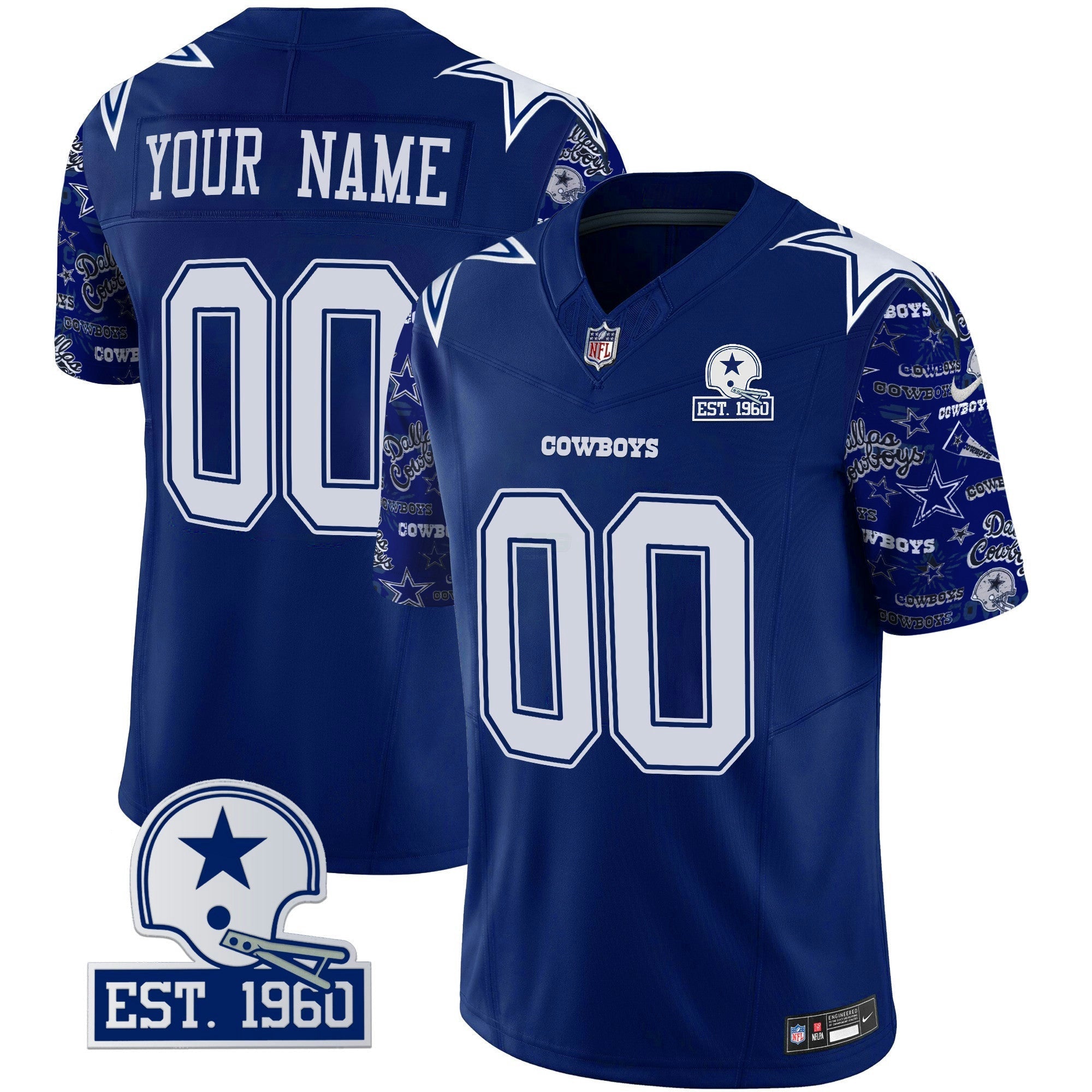 Camisa NFL Pattern Style Vapor Limited Jersey