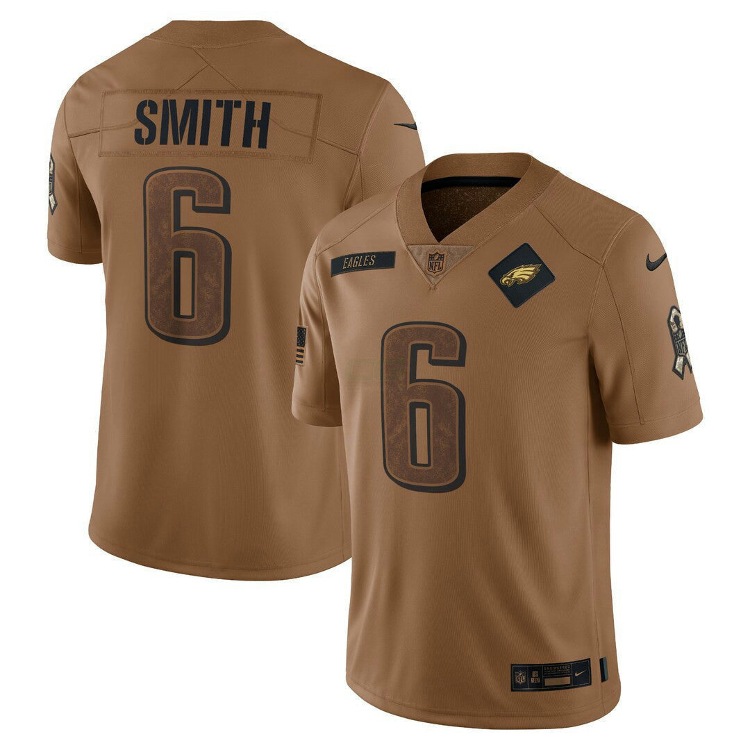 Camisa NFL Philadelphia 2023 Salute To Service Limited Jersey – Marrom